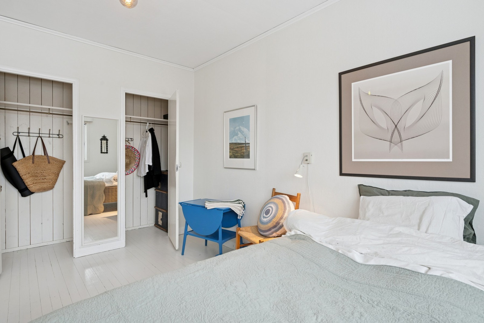 Stort soverom 4 med egen garderobedel. Galleribilde