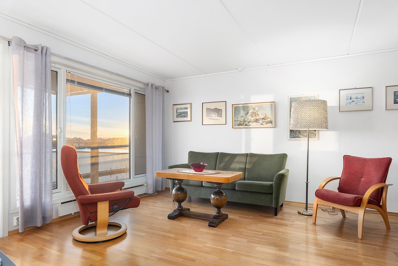 Veldig god utsikt fra stuen Galleribilde