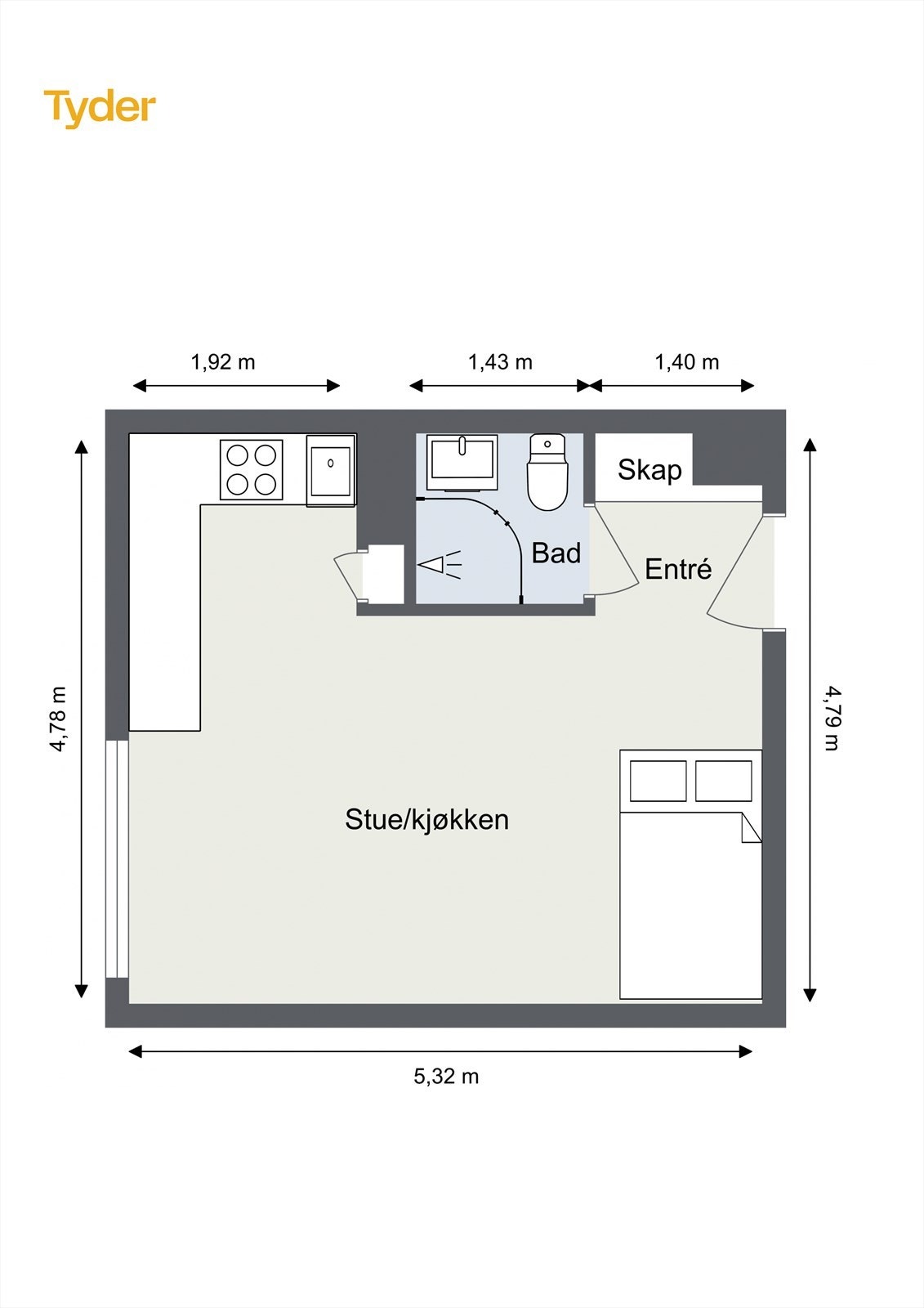 Plantegning Galleribilde