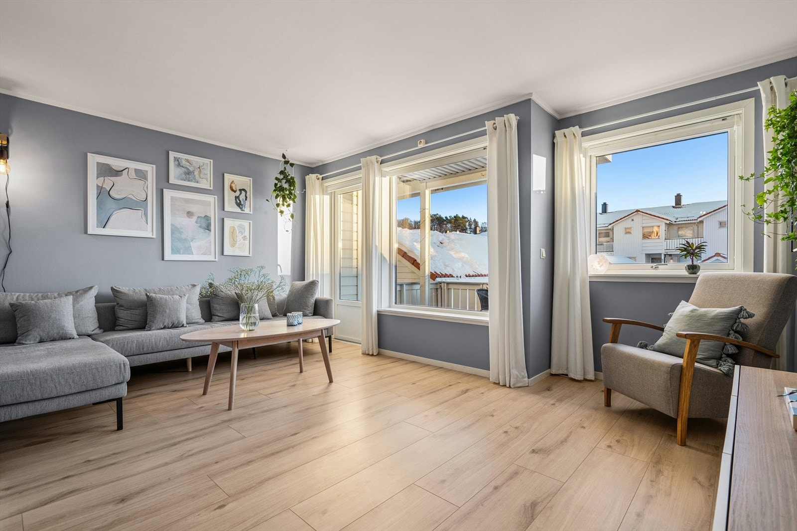 DNB Eiendom v/Bjørn Harald Sandvik presenterer en innbydende selveierleilighet med rolig og fredelig beliggenhet på Grønnåsen Galleribilde