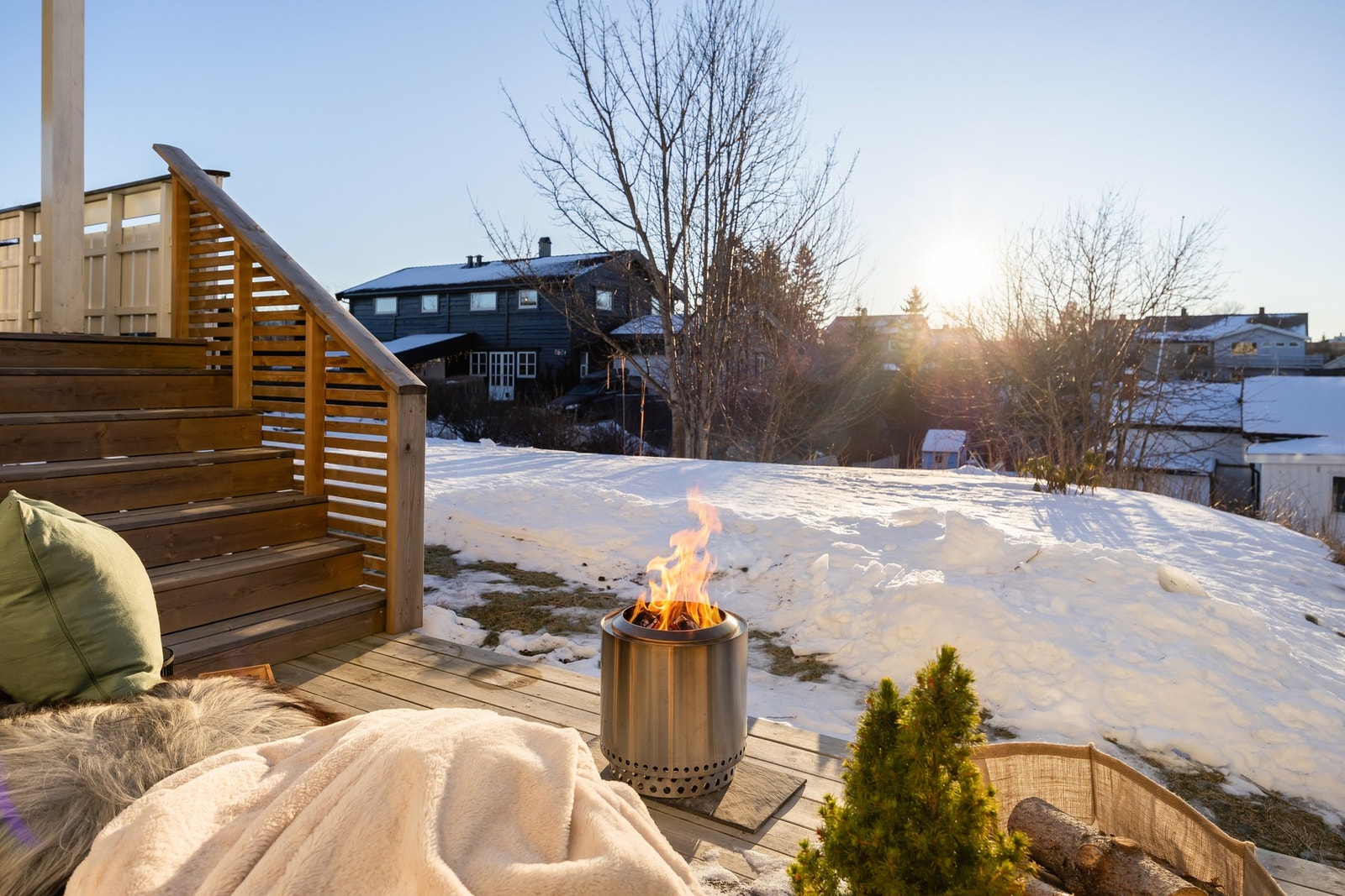 Hagen kommer godt med dersom man har en firebent venn, eller ønske om å dyrke urter og grønnsaker selv. Galleribilde