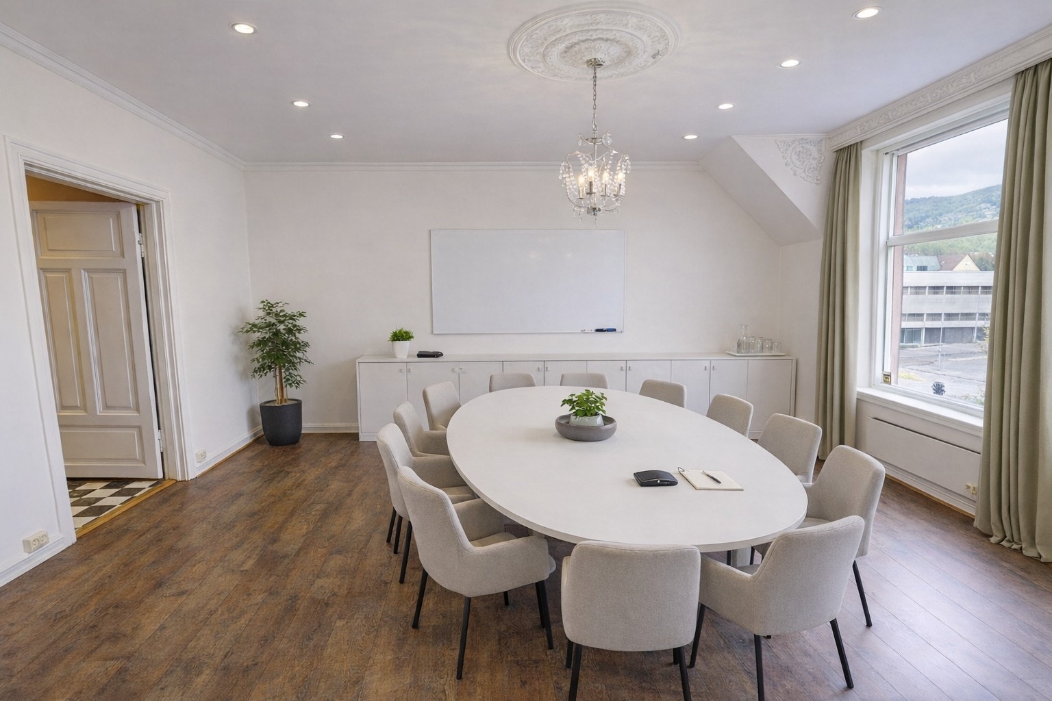 Stort kontor/møterom - Digital styling Galleribilde