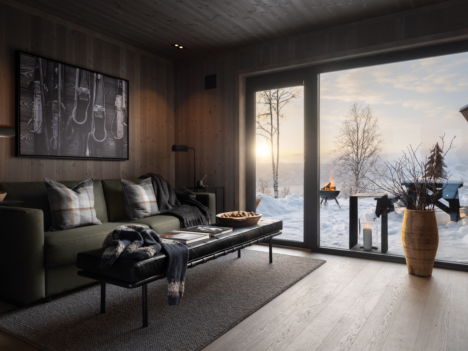 Illustrasjonsfoto Sjemmedalhytta Galleribilde