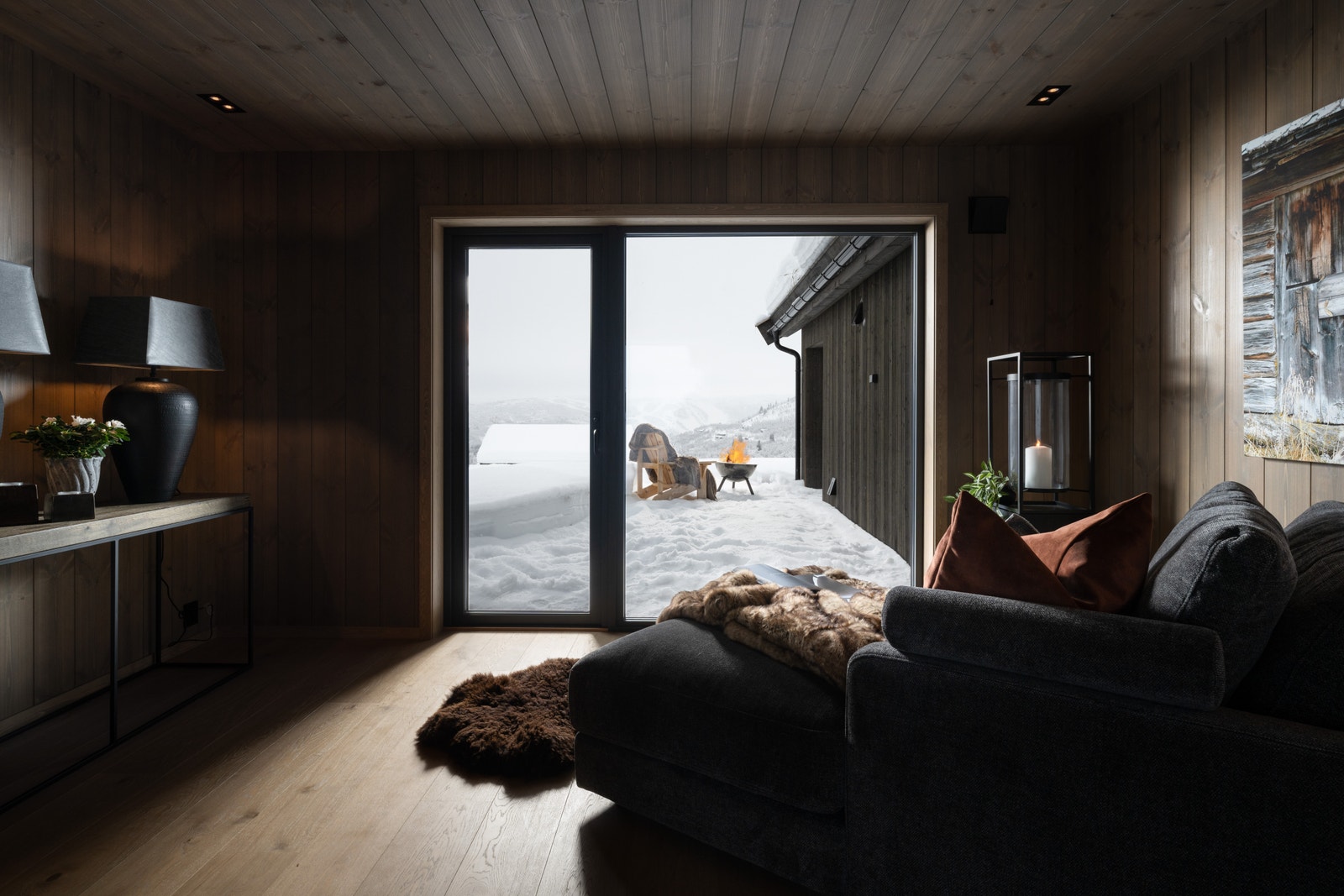 Illustrasjonsfoto Sjemmedalhytta Galleribilde