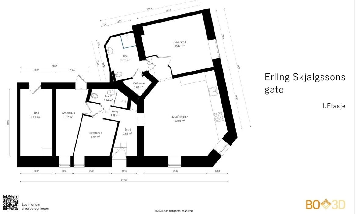 Plantegning. Galleribilde