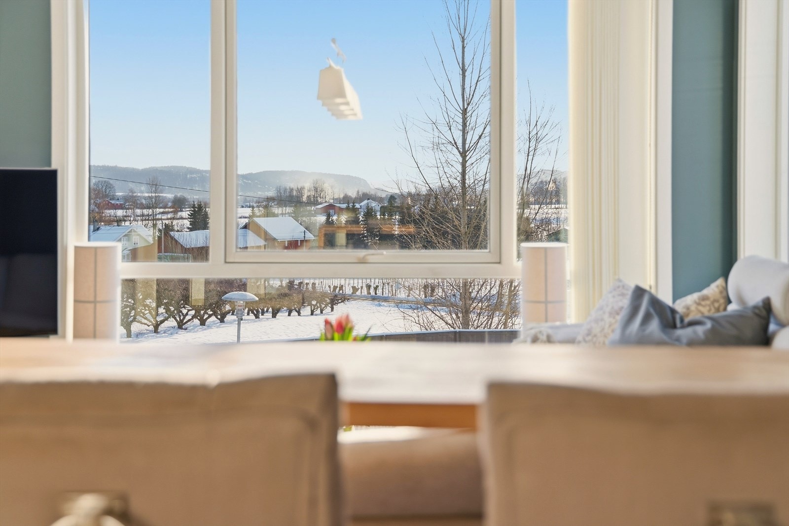 Utsikt fra kjøkkenbenken Galleribilde