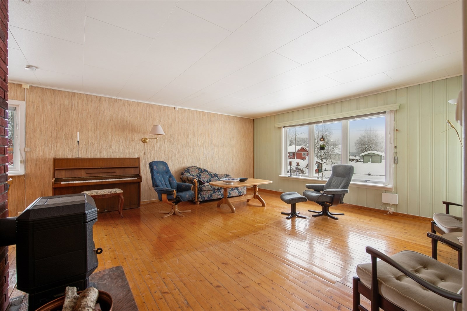 Her kan du enkelt møblere etter eget ønske med sofa og tilhørende møblement. Galleribilde