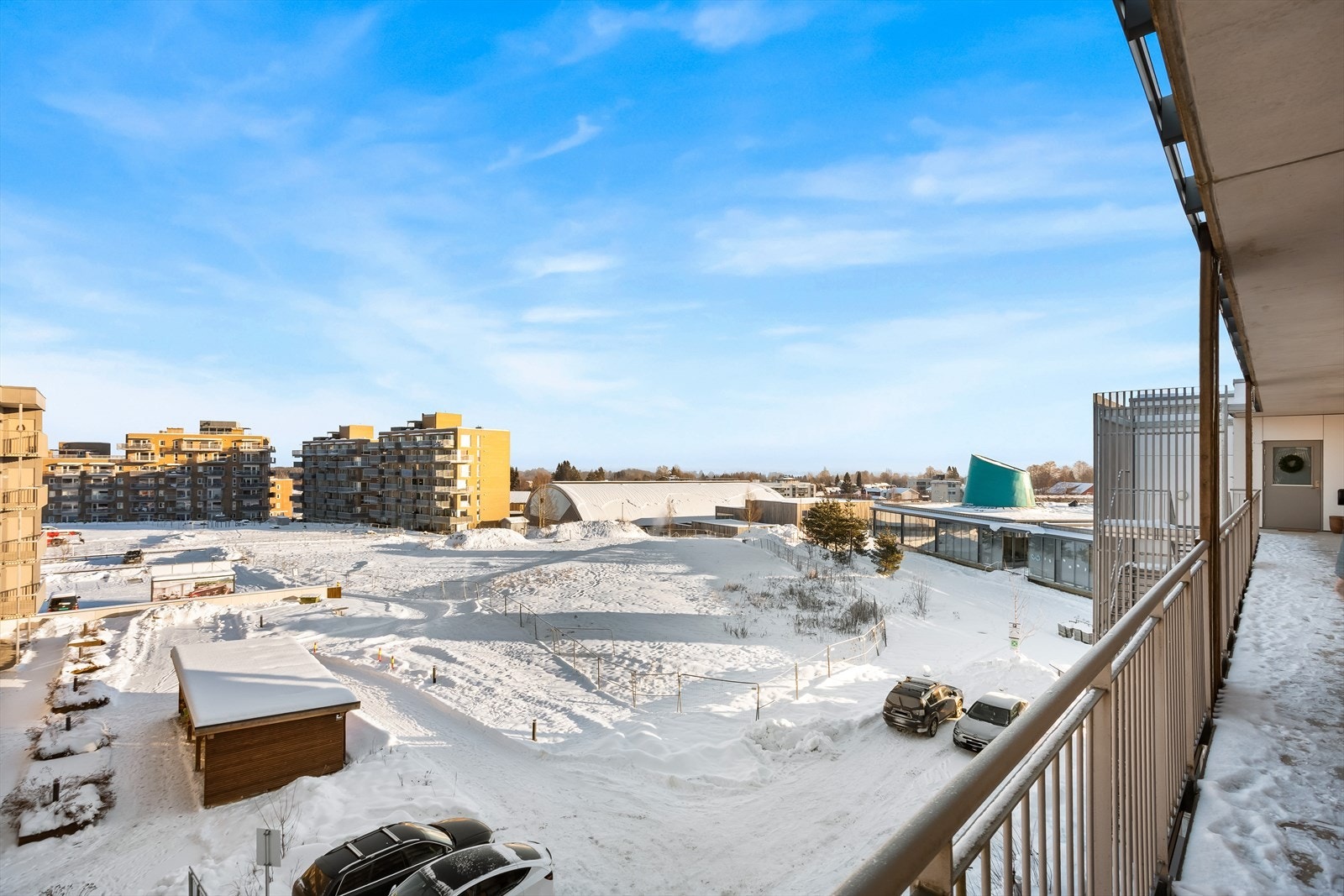 Området byr på gode turmuligheter med nærhet til skog og mark. Galleribilde