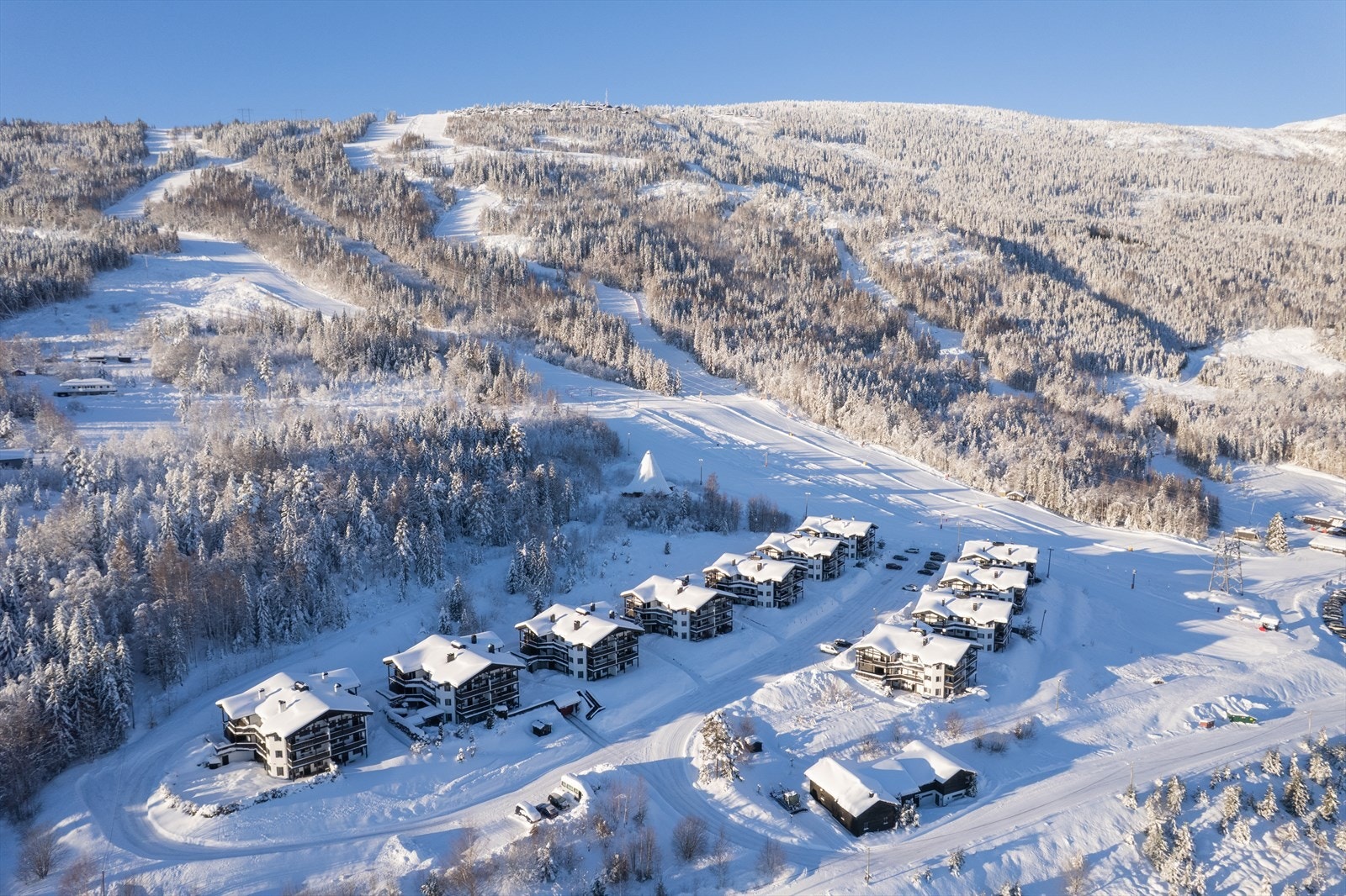 Rett utenfor døren finner du over 200 skiløyper! Galleribilde