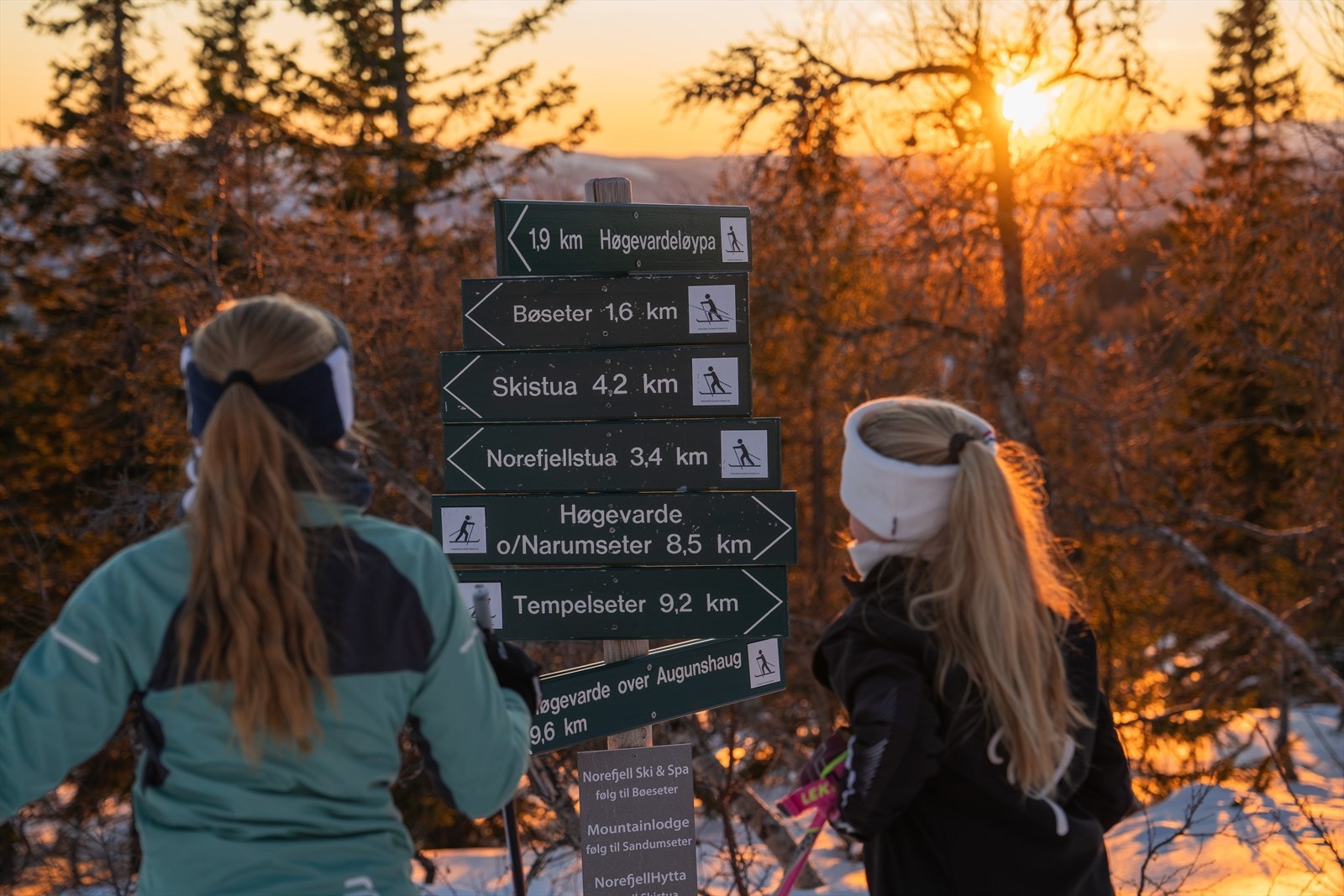 Over 200 skiløyper rett utenfor døren Galleribilde