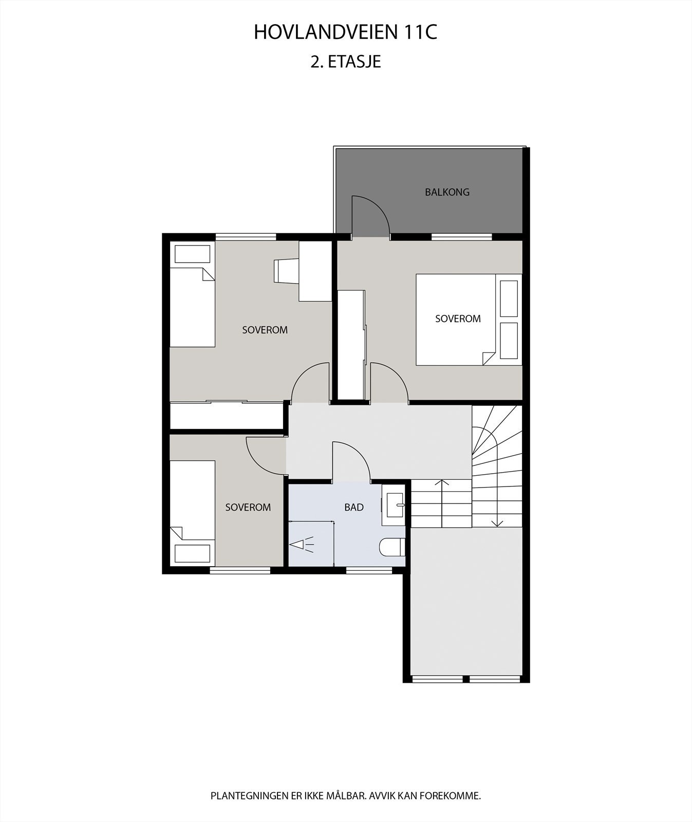 Plantegning 2ETG Galleribilde