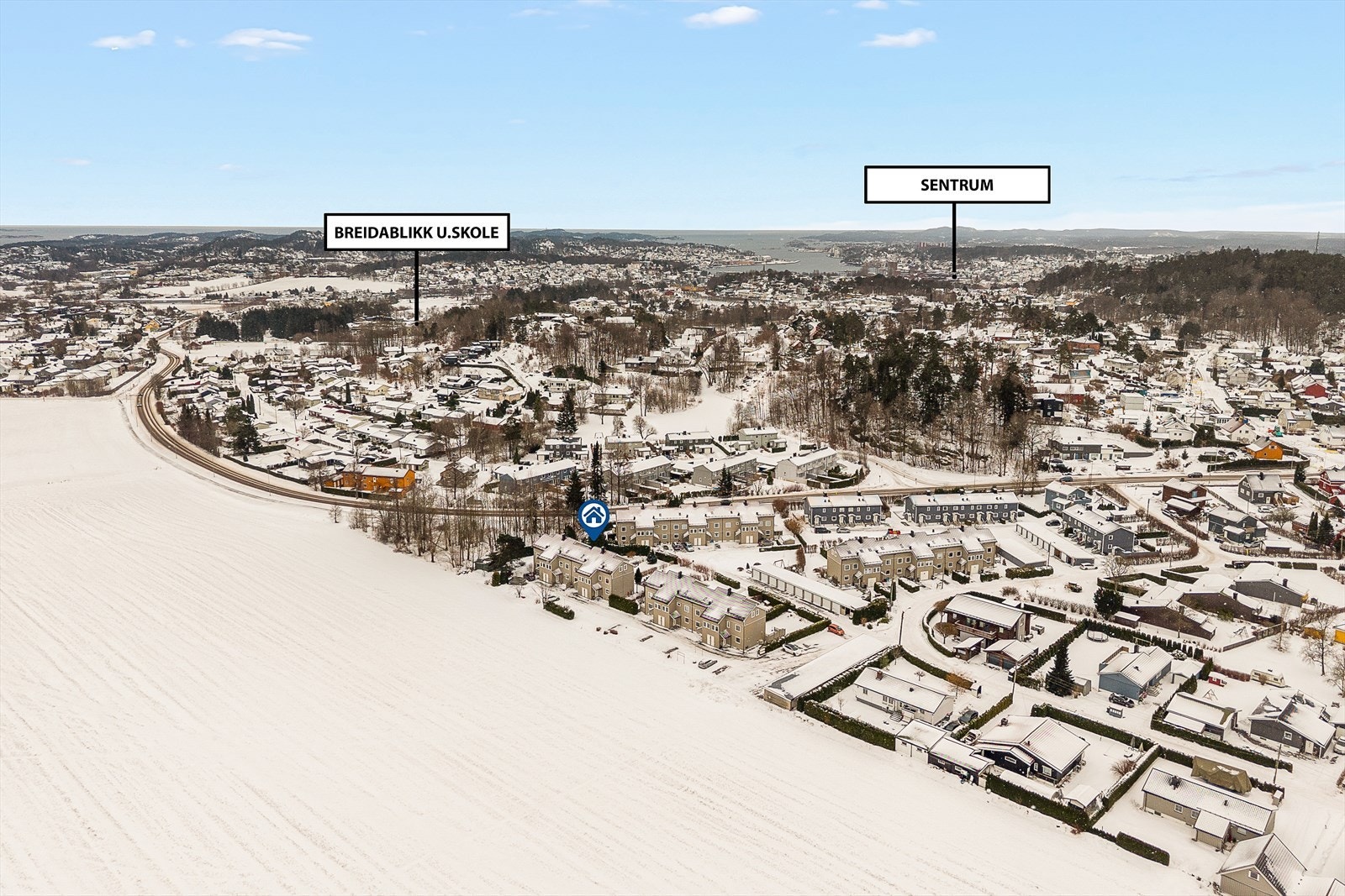 Dette er et meget hyggelig og barnevennlig nabolag Galleribilde