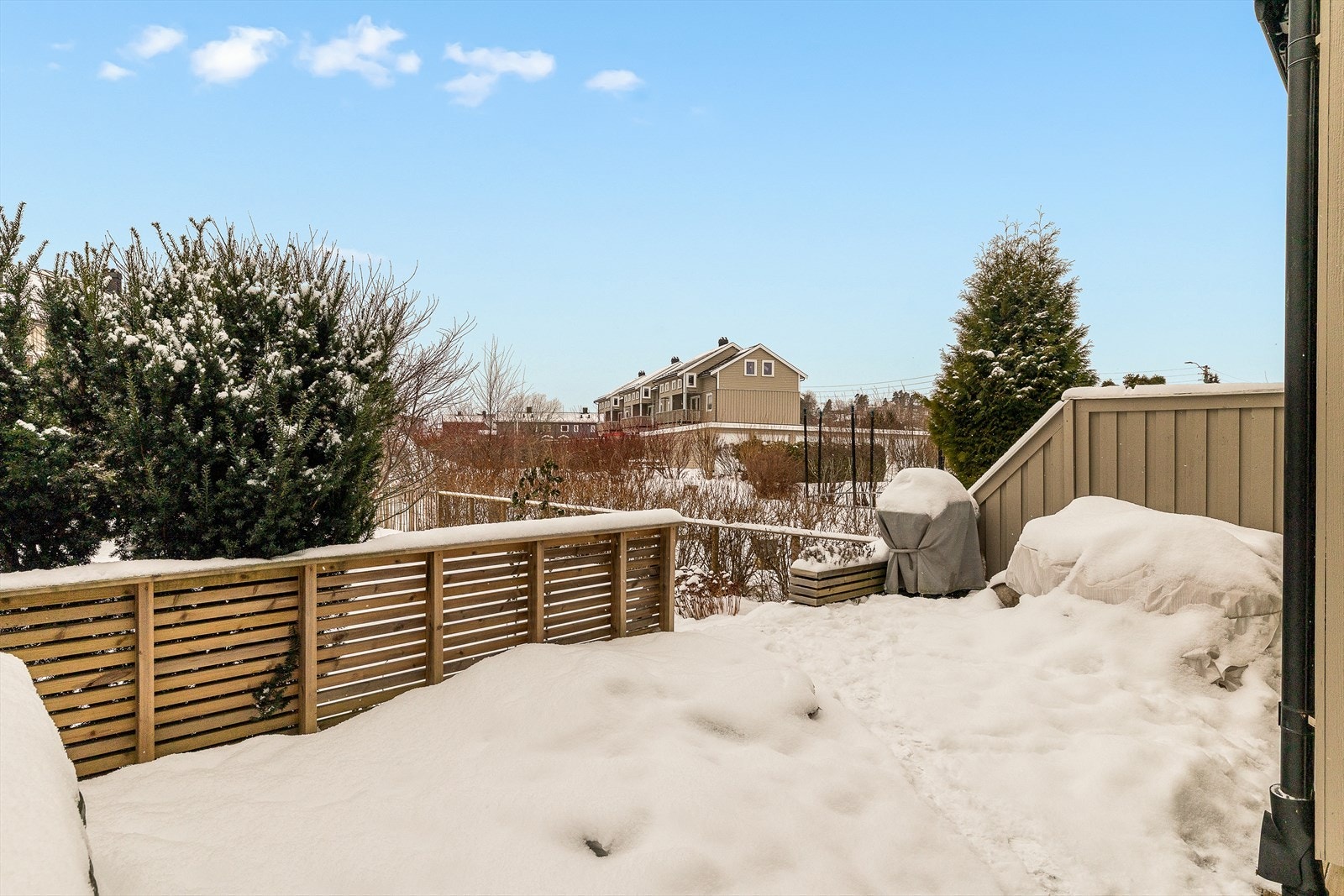 Koselig og solrikt uteområde. Galleribilde