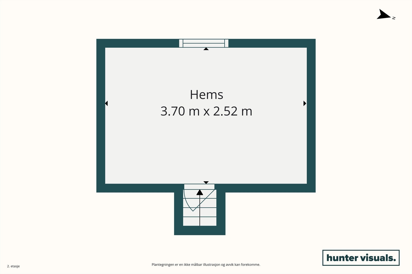 Plantegning hems Galleribilde