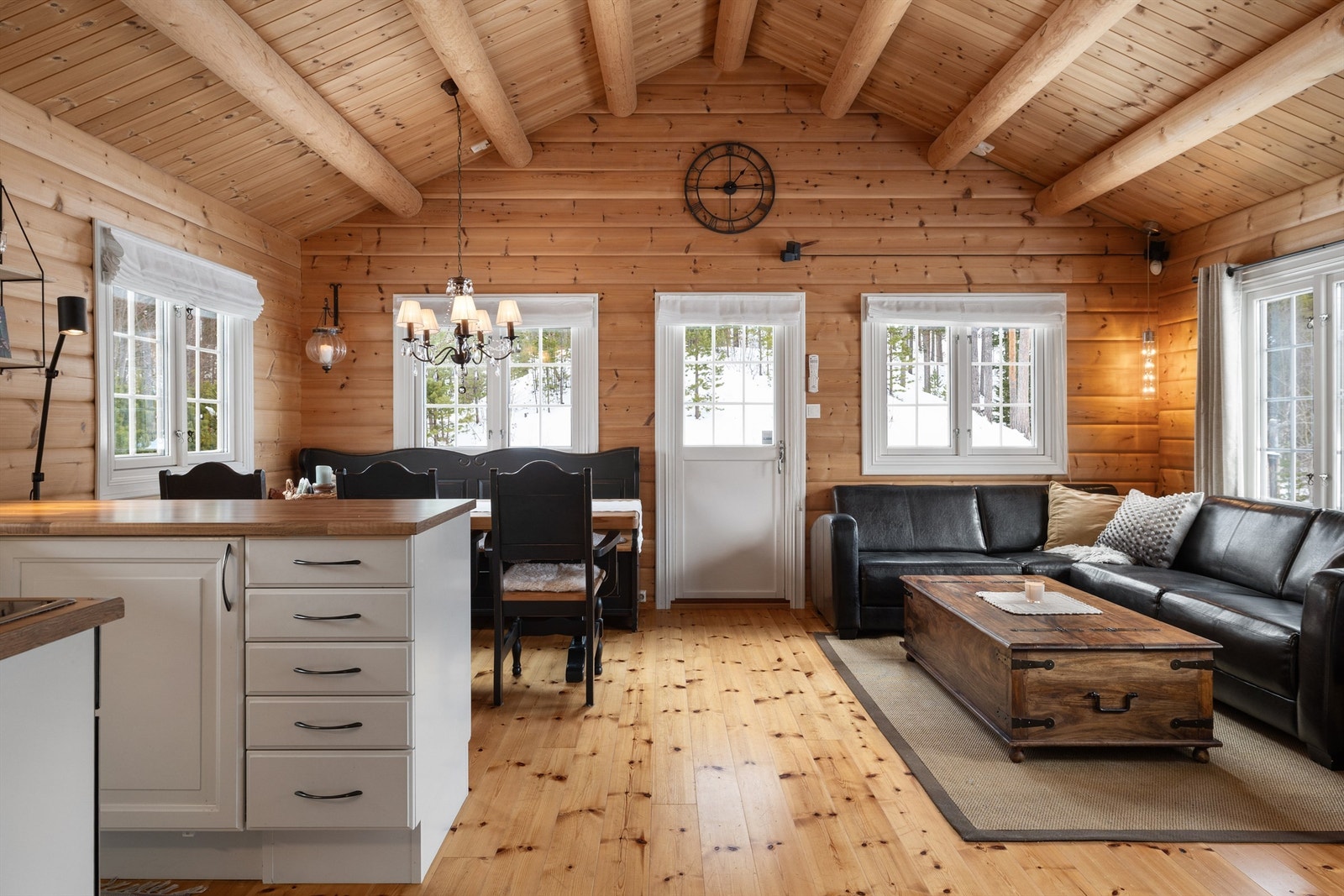 Stue/kjøkken Galleribilde