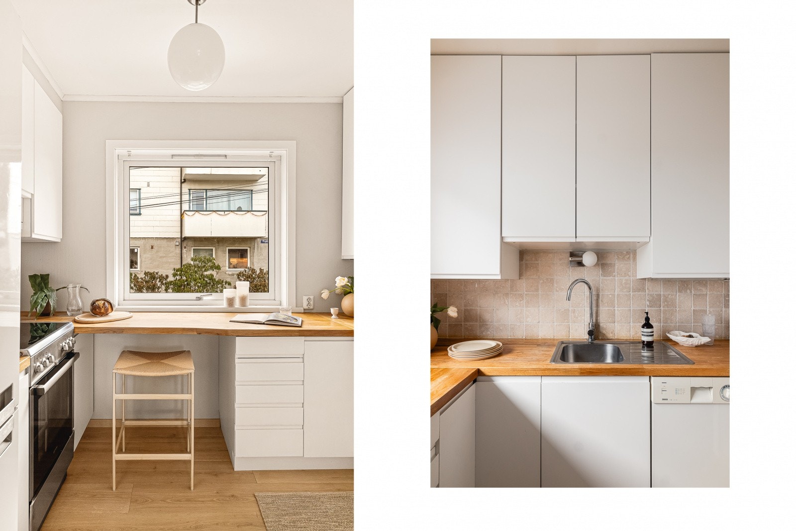 Hvitevarer på kjøkken medfølger handelen Galleribilde