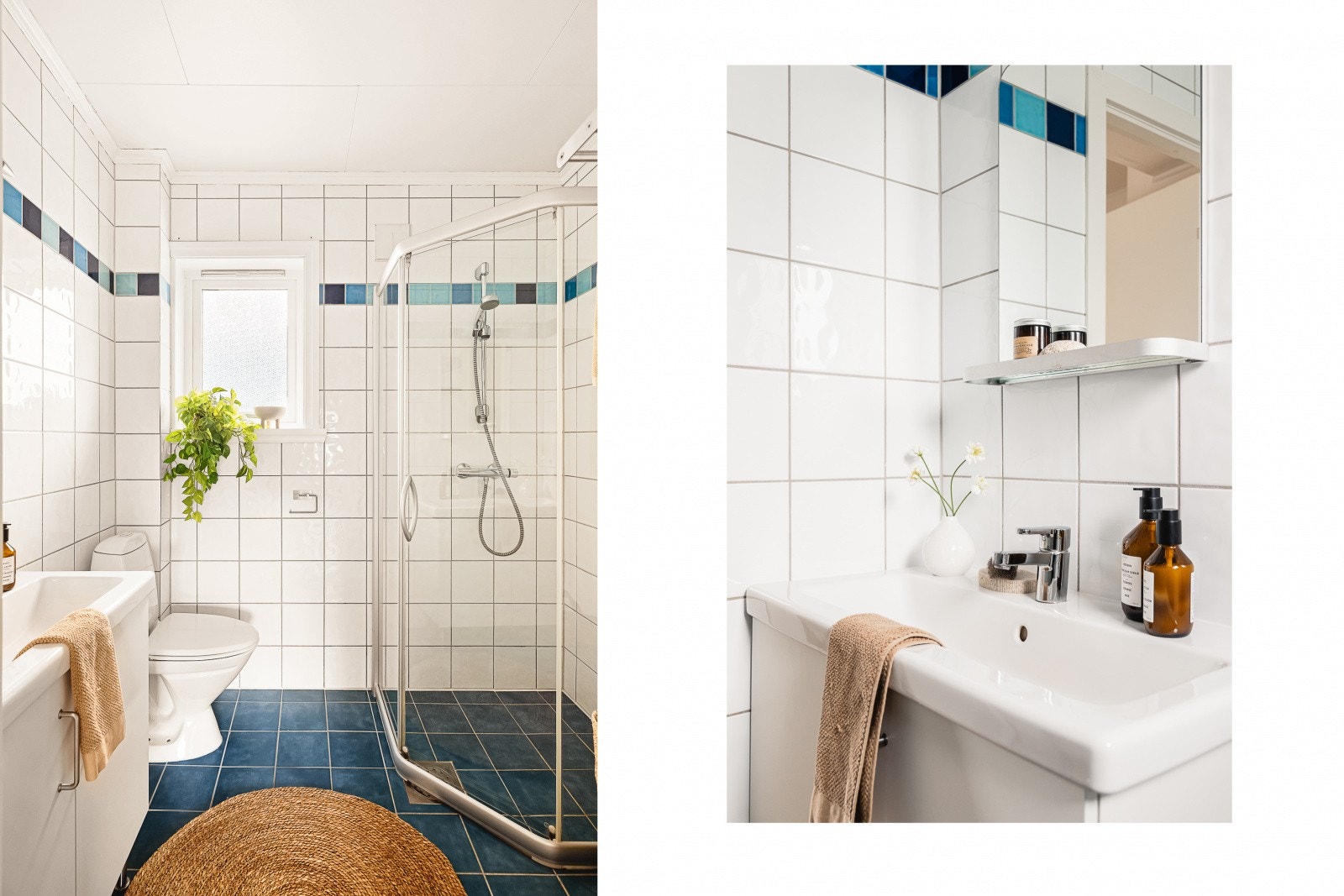 Bad med varmekabler i gulv Galleribilde