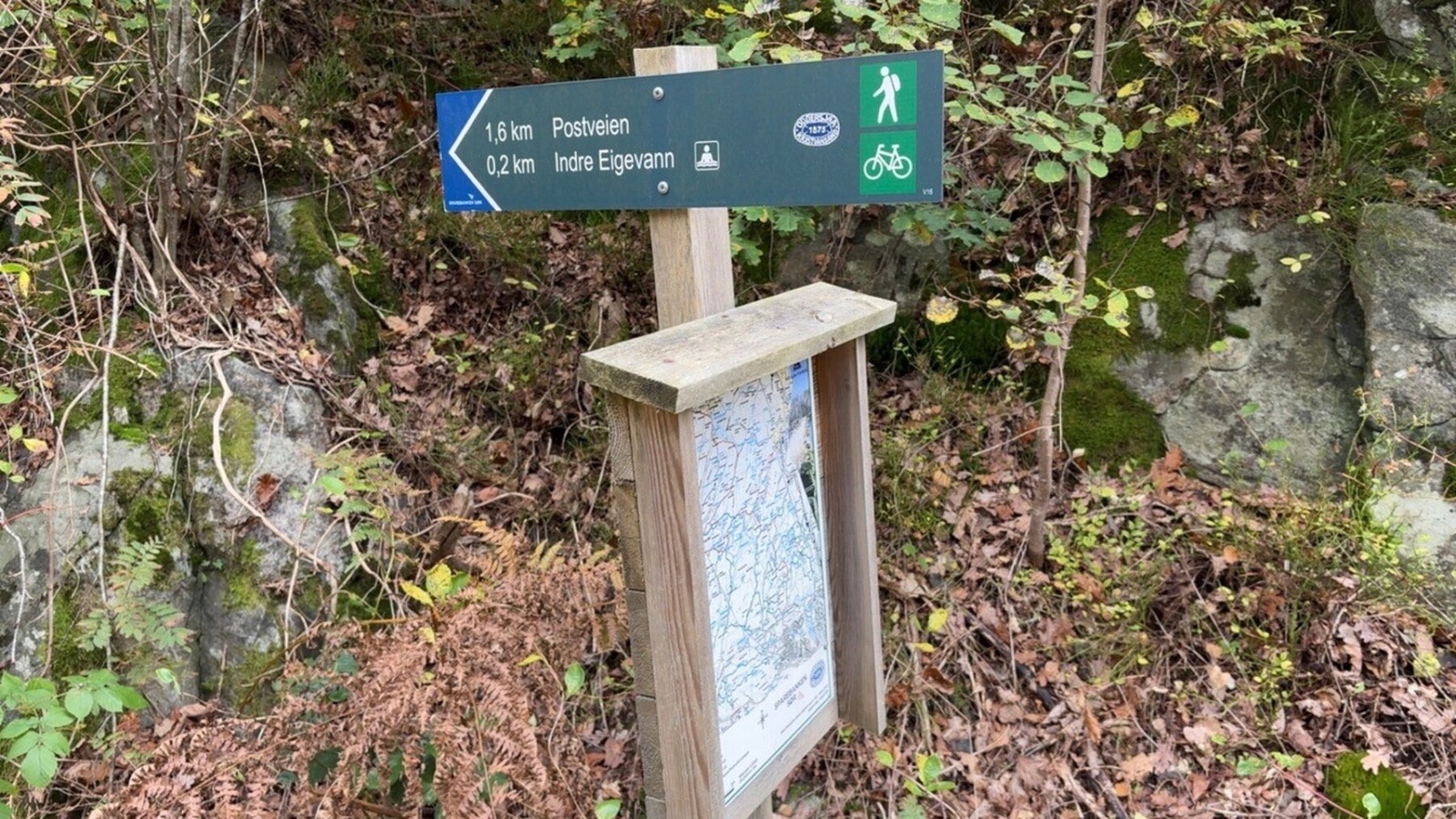 Det er flere turmuligheter i nærområdet Galleribilde