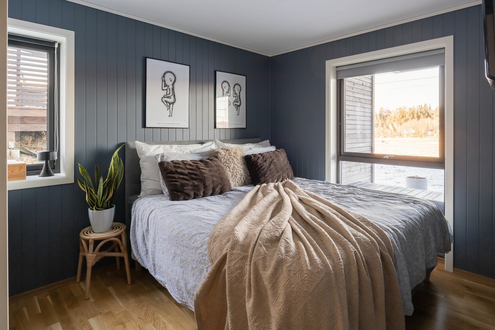 Boligen har 3 gode soverom på hhv. 9,8 kvm, 9,7 kvm og 9,4 kvm. Galleribilde