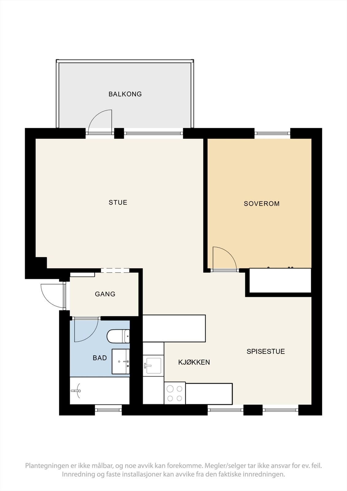 Plantegning - 2.etasje Galleribilde