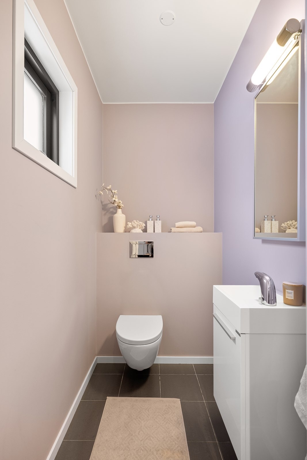 Praktisk toalett ved entréen i 1. etasje. Galleribilde