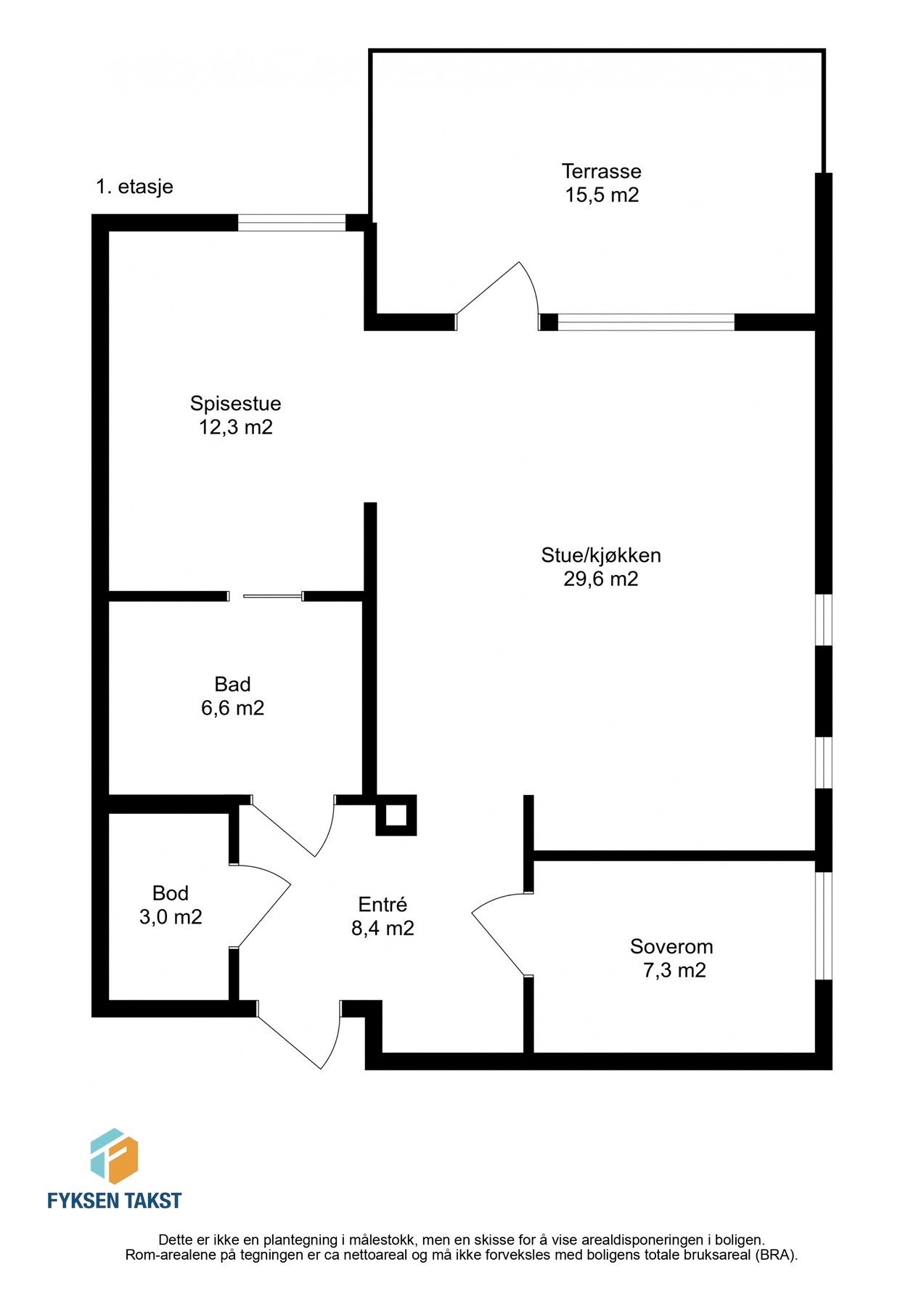 Planskisse. Galleribilde