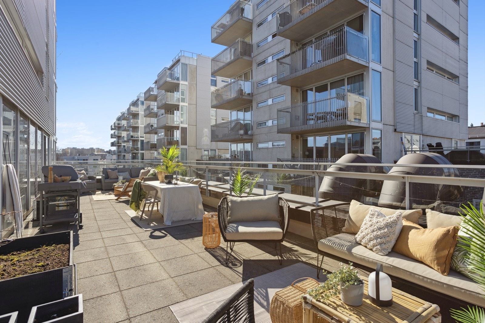 Gode muligheter for å kunne nyte godværsdagene. Galleribilde