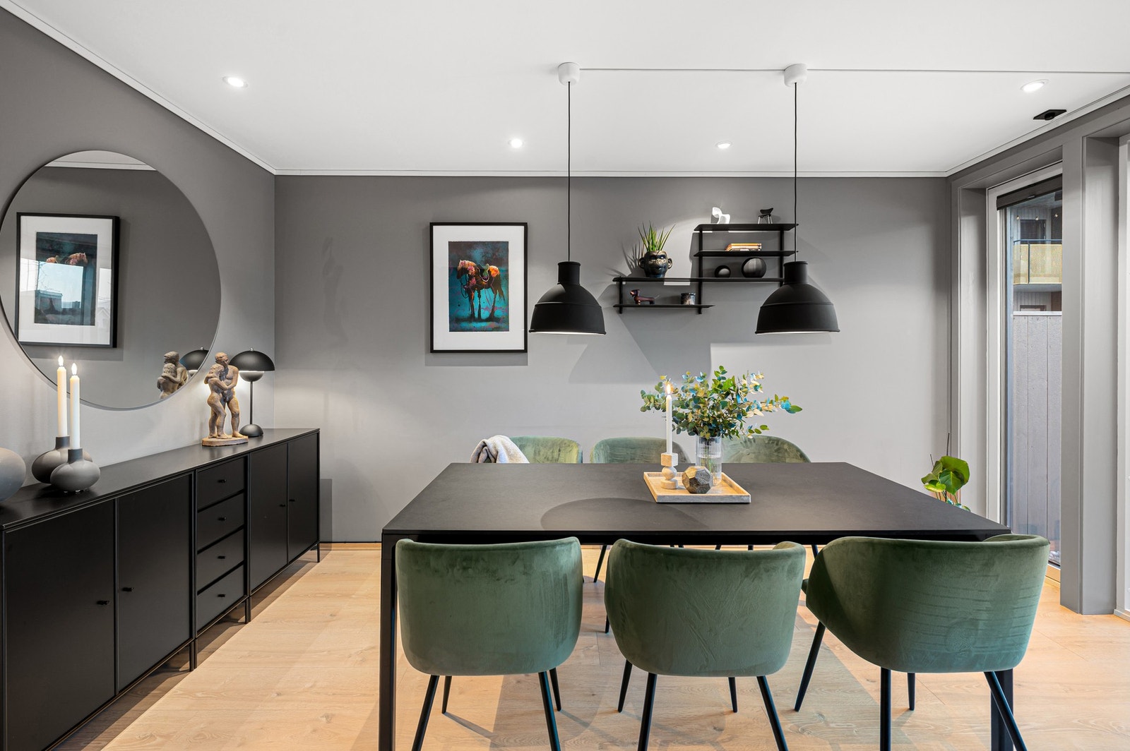 Hit kan man invitere venner og familie på hyggelige sammenkomster. Galleribilde