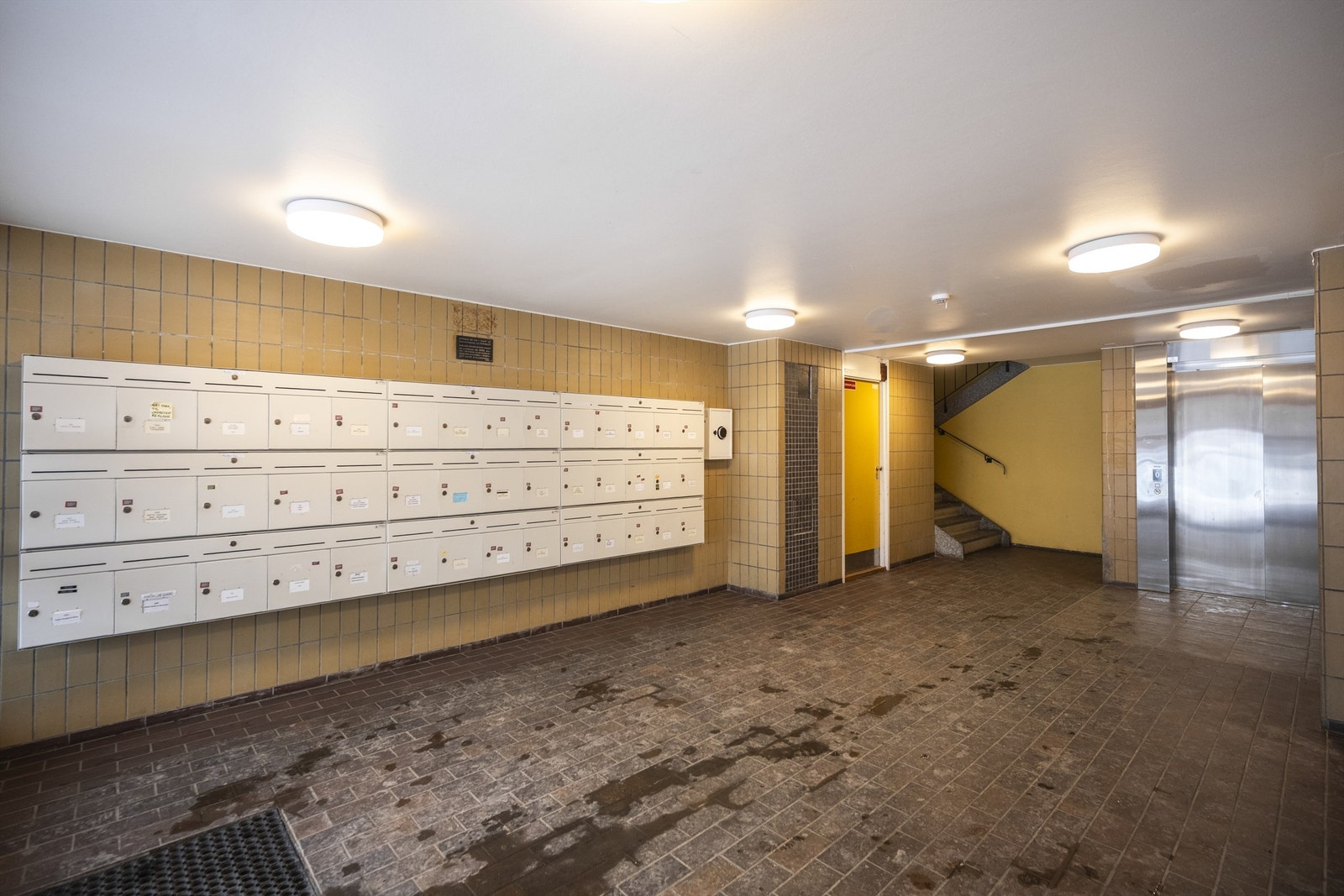 Inngangspartiet i Stallerudveien 89. Galleribilde