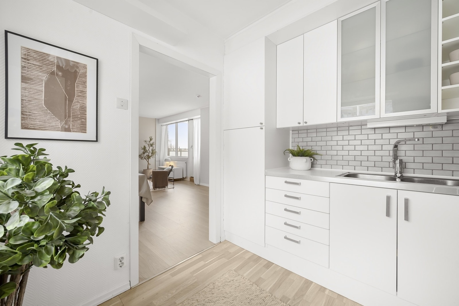 Tøft og funksjonelt kjøkken. Galleribilde