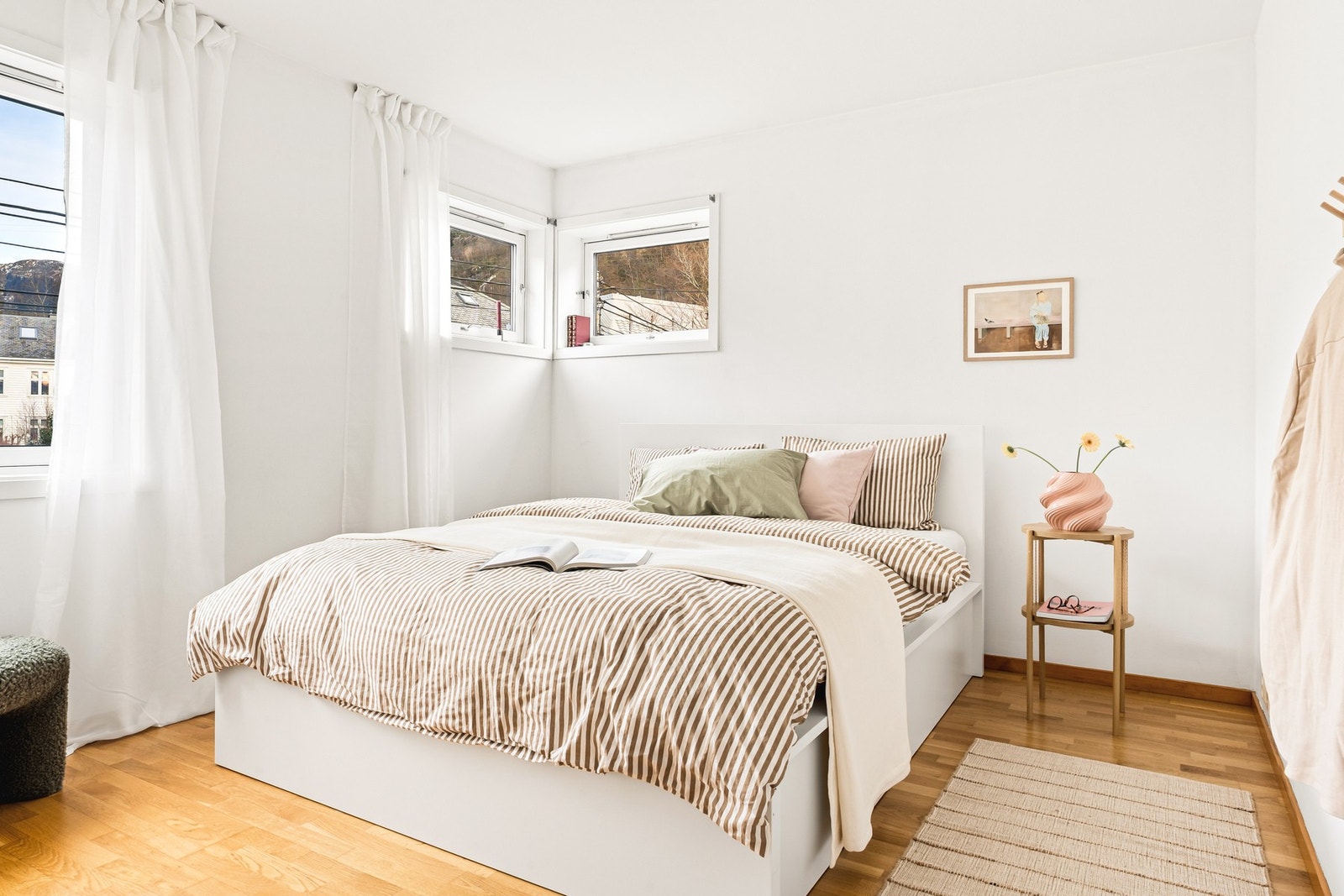 Hovedsoverommet er 12,5 kvm. Galleribilde