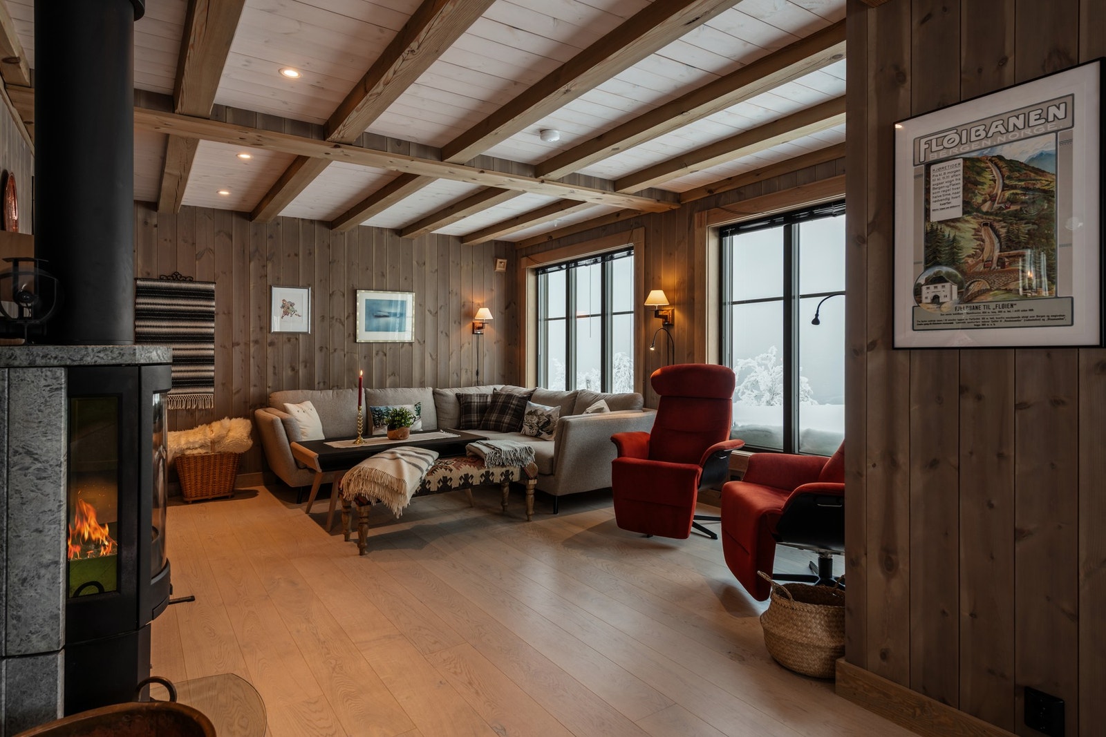 Hva er vel bedre enn å lade batteriene i disse omgivelsene? Galleribilde