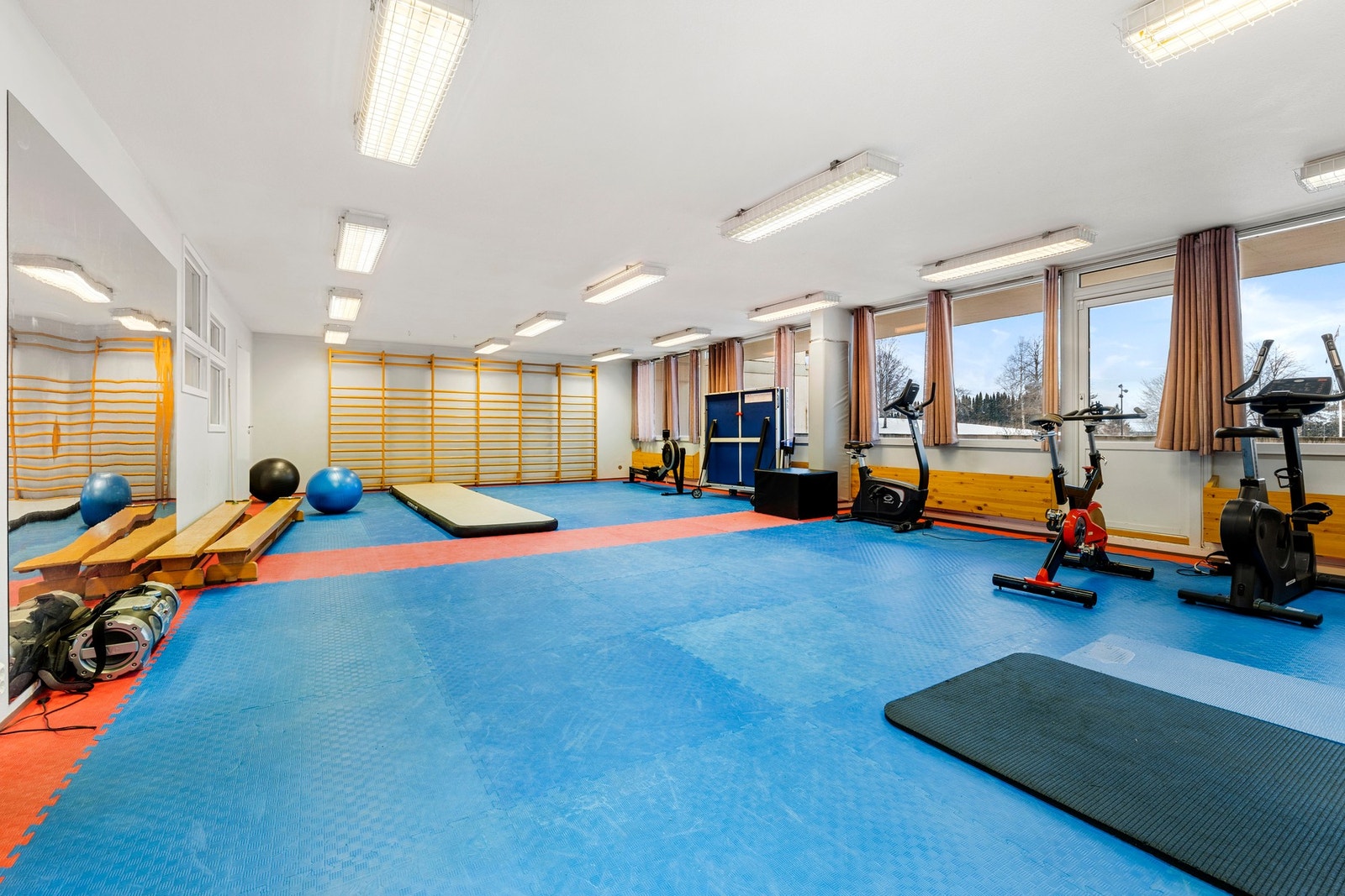 Felles trimrom. Galleribilde