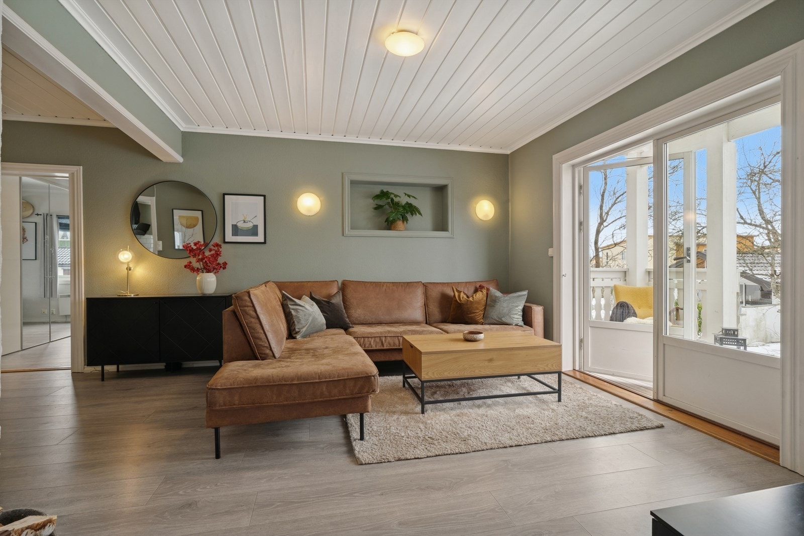 En god stue hvor det er god plass til møblering! Galleribilde