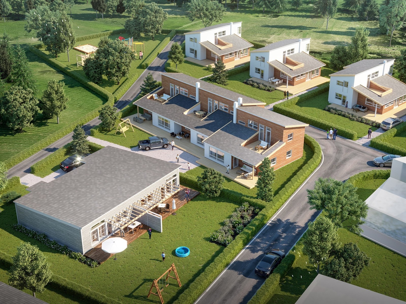 3Der er illustrativt og viser et eksempel på hvordan det kan se ut Galleribilde