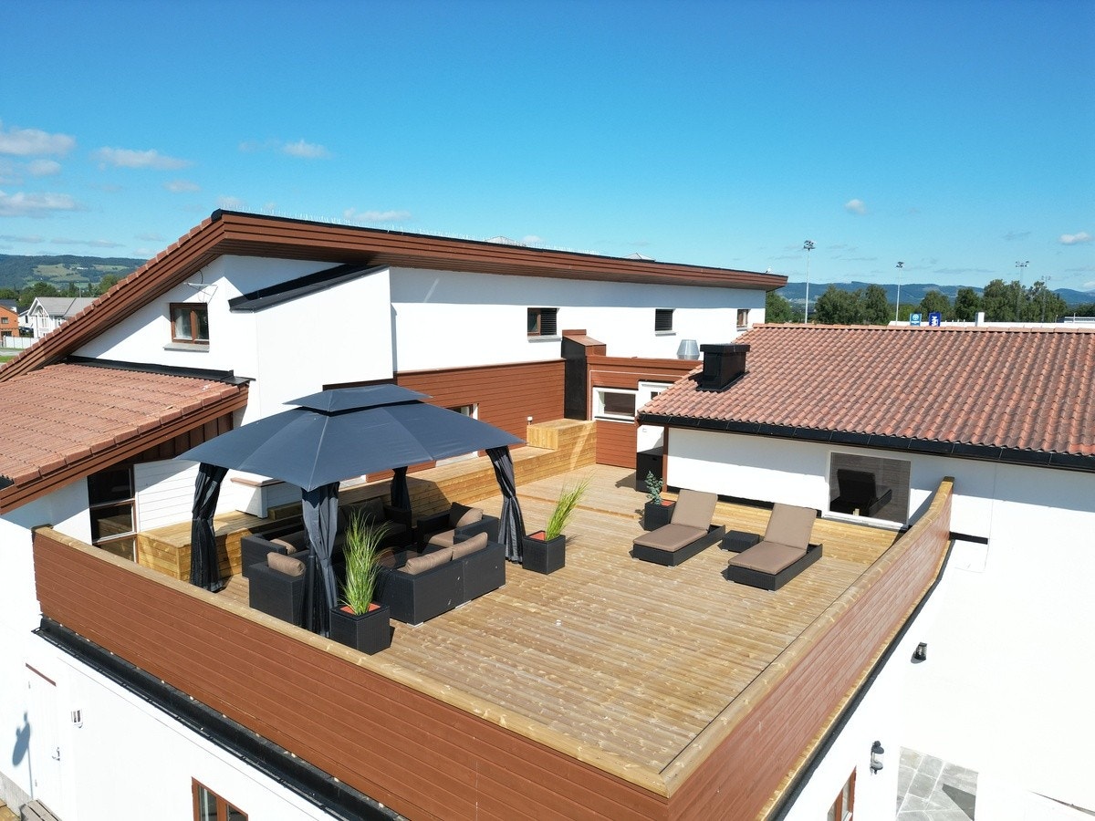Felles takterrasse Galleribilde