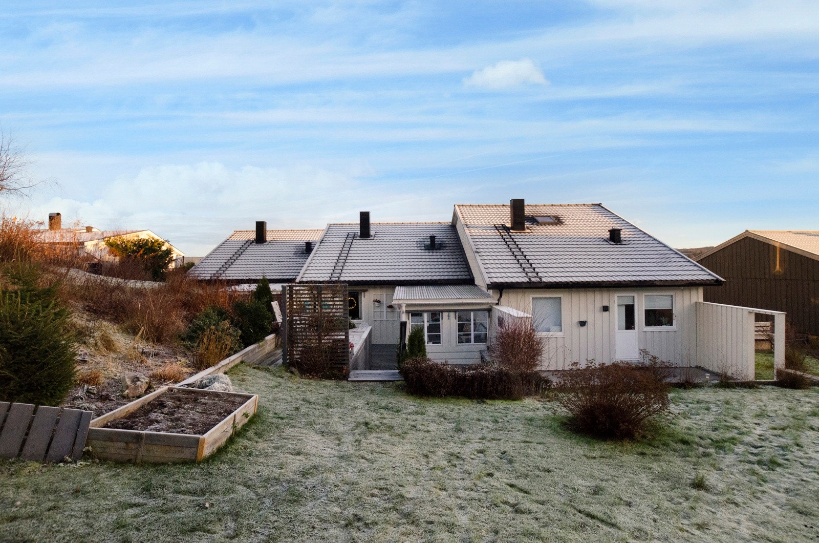 Pent opparbeidet hage. Galleribilde