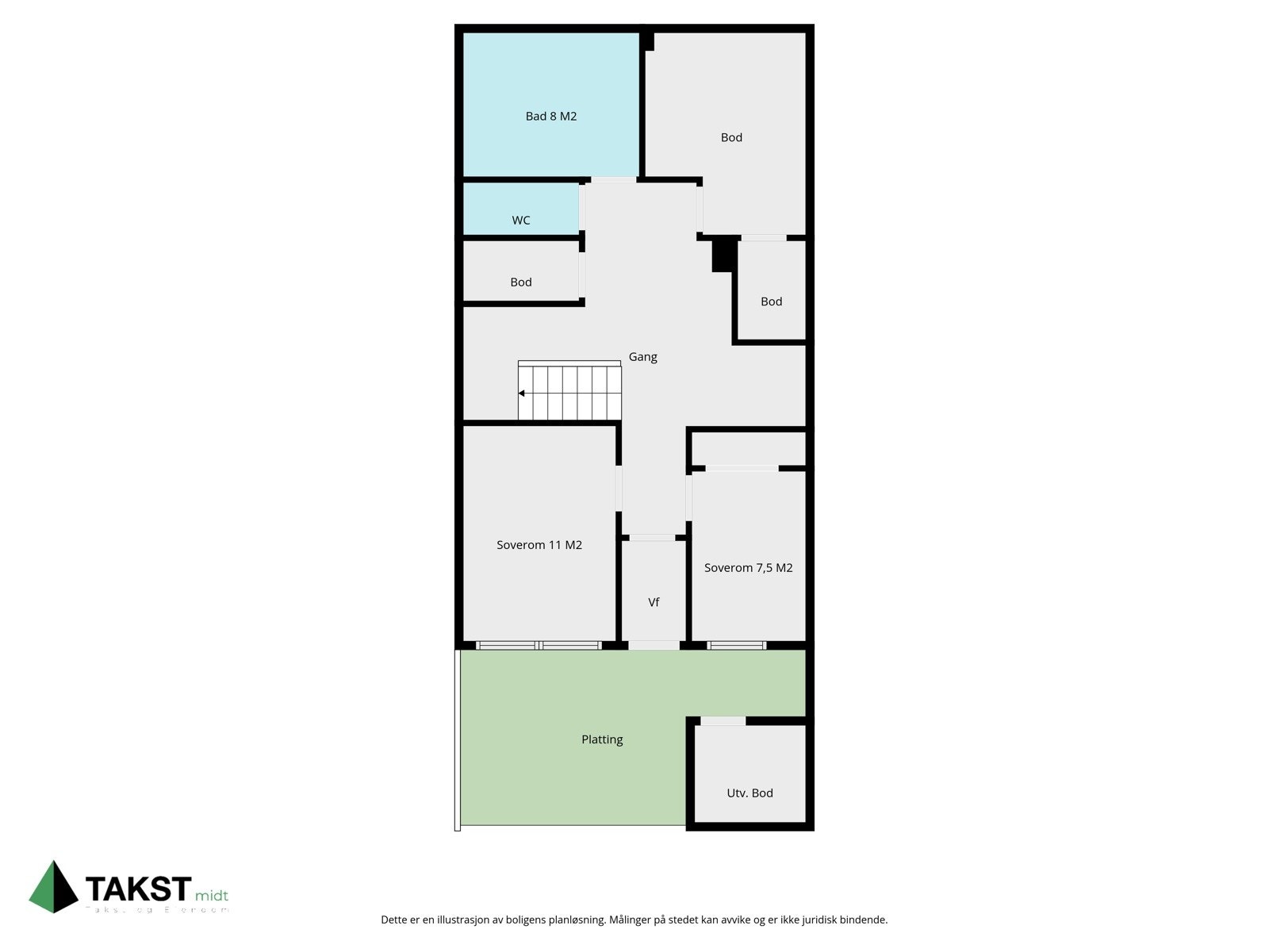 plantegning tors veg Galleribilde