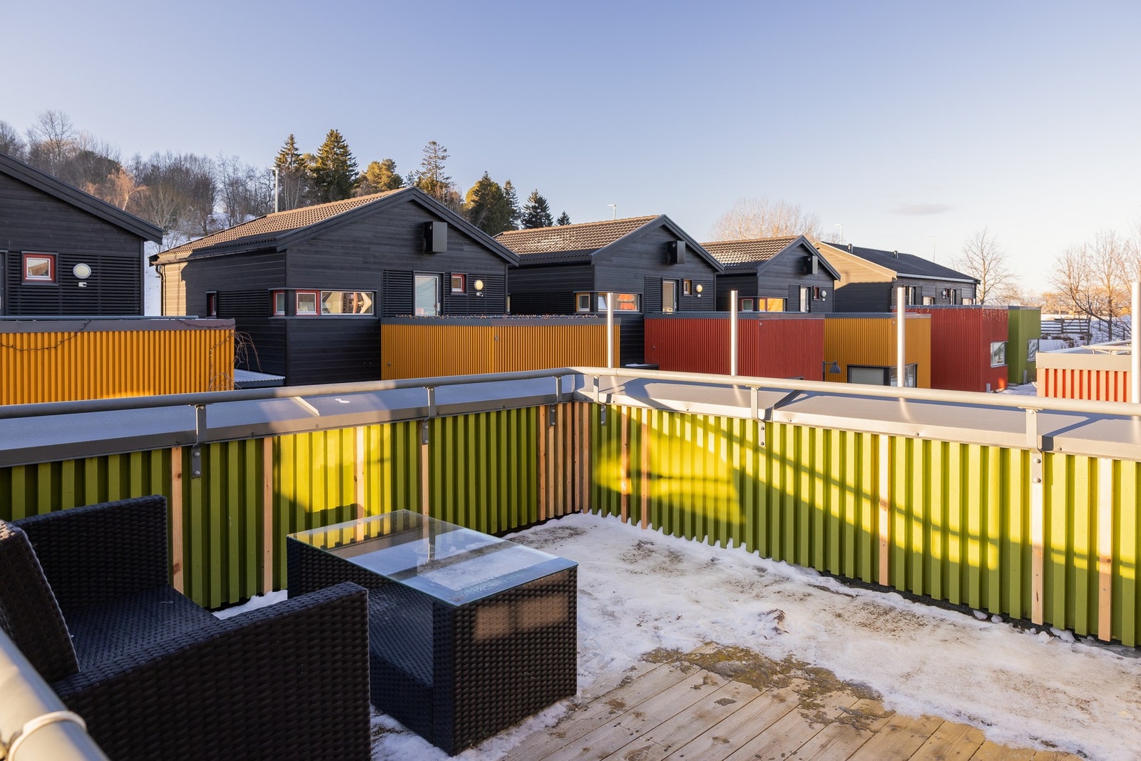 Balkong i 2. etasje. Galleribilde