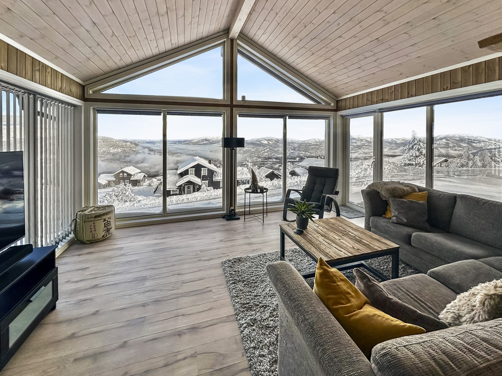 Fenomenal utsikt og svært gode lysforhold Galleribilde