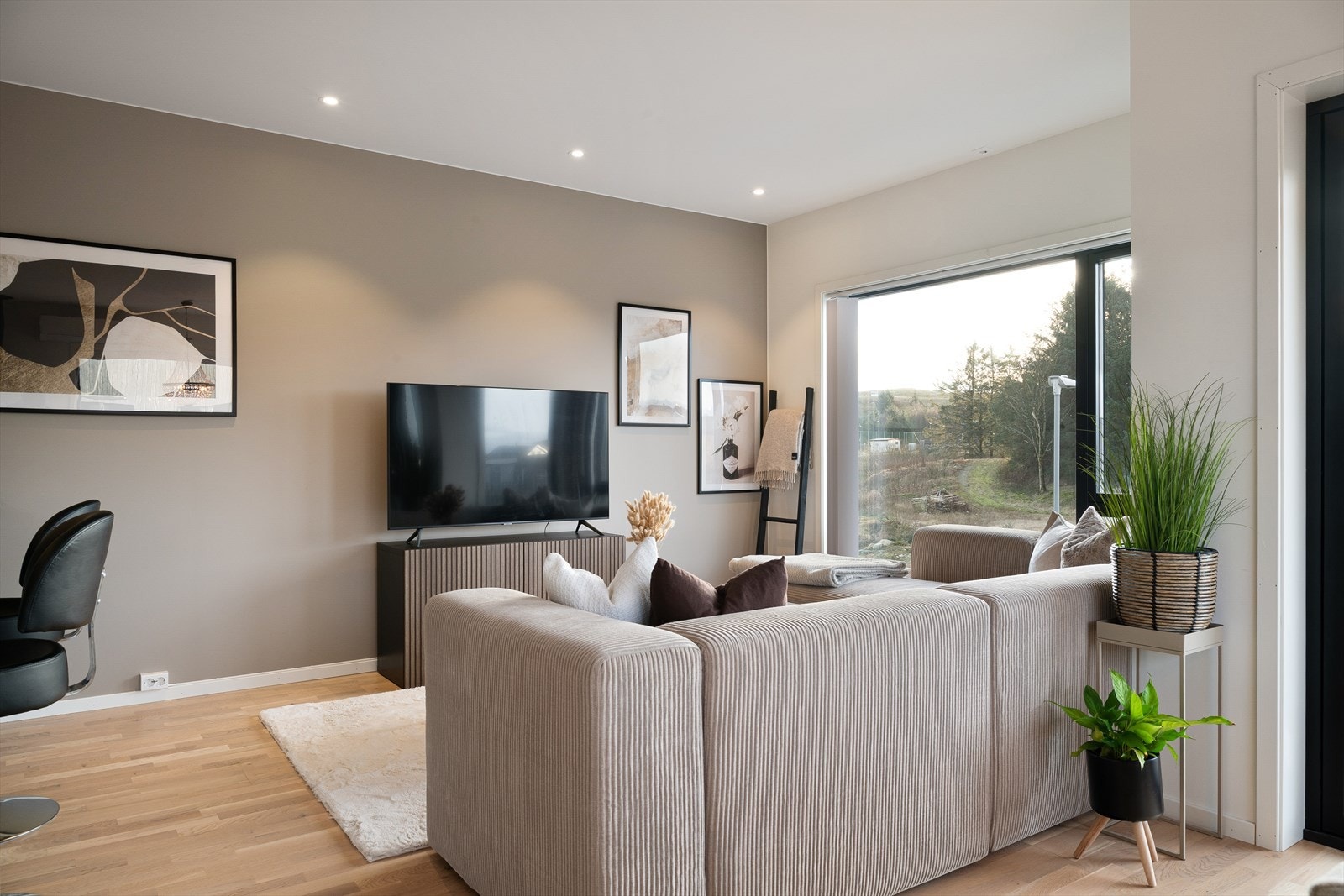 Hyggelig sofakrok. Galleribilde