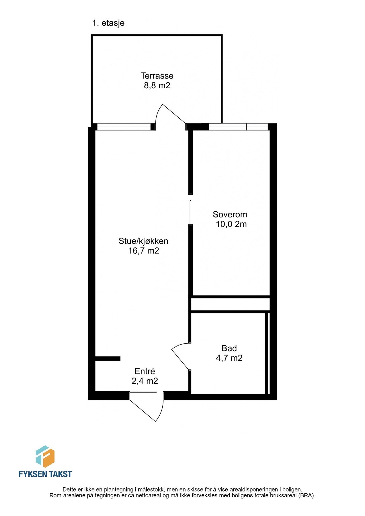 Planskisse. Galleribilde