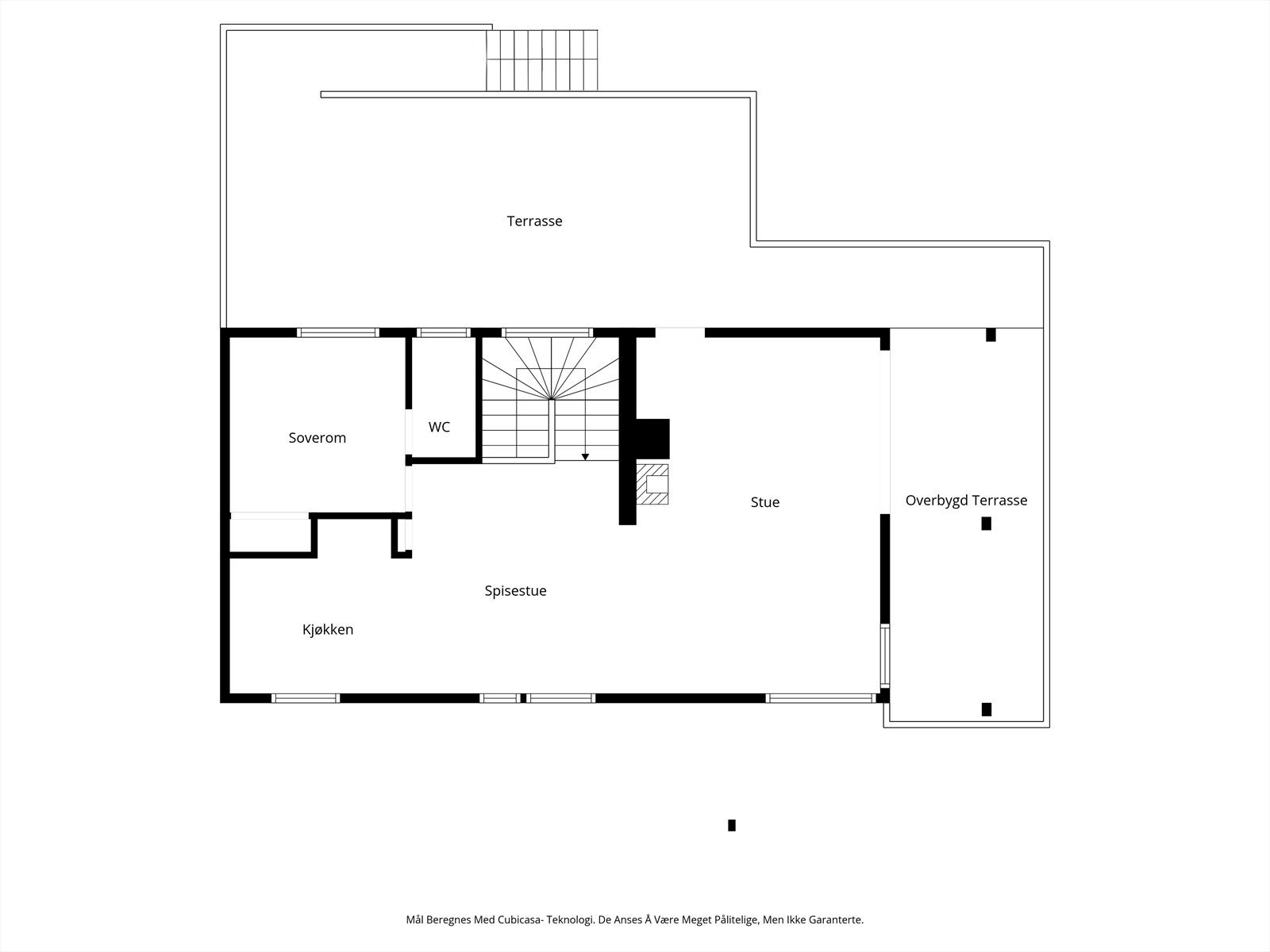 Plantegning 1.etasje Galleribilde