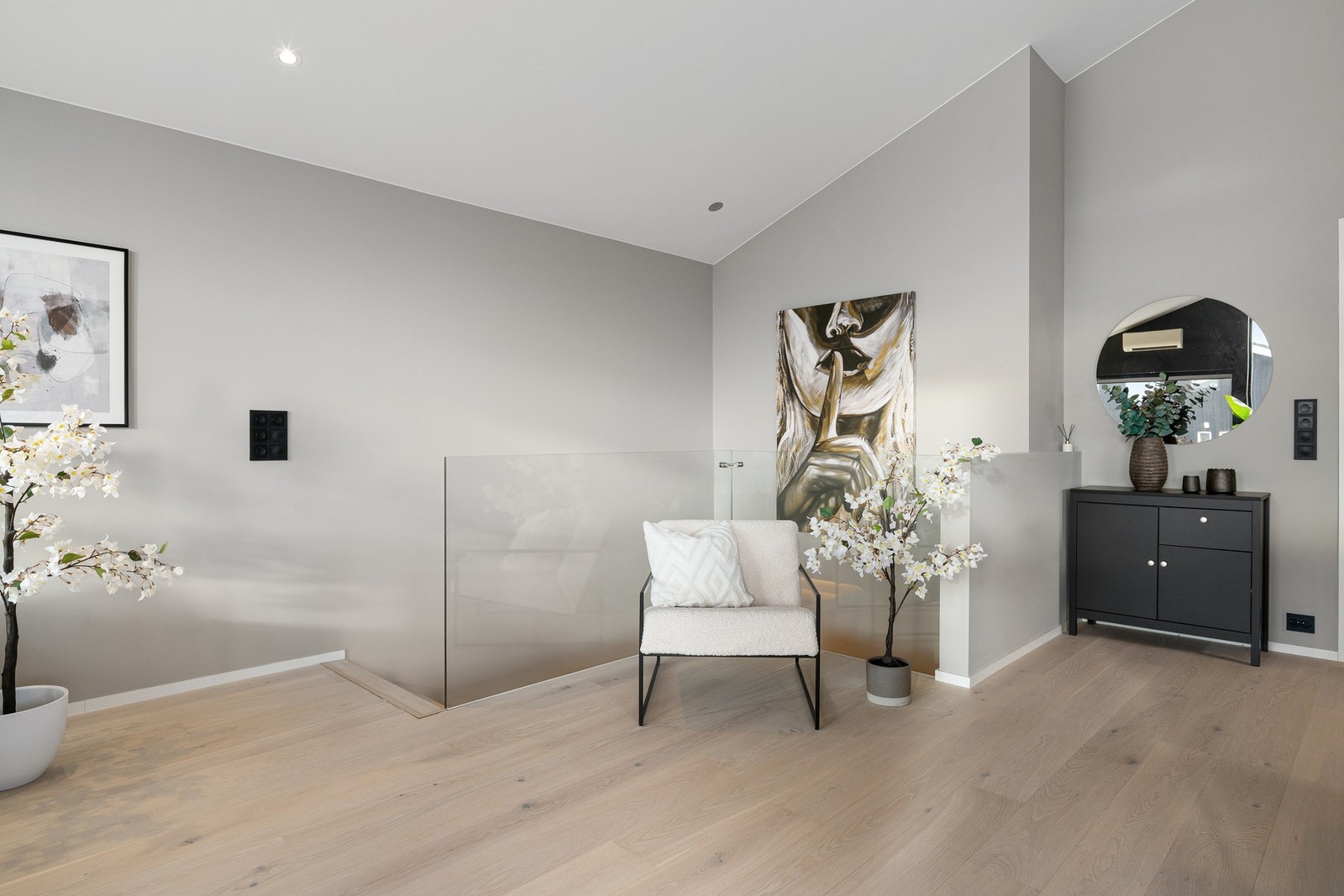 Det er god plass til å innrede med flere sone. Galleribilde