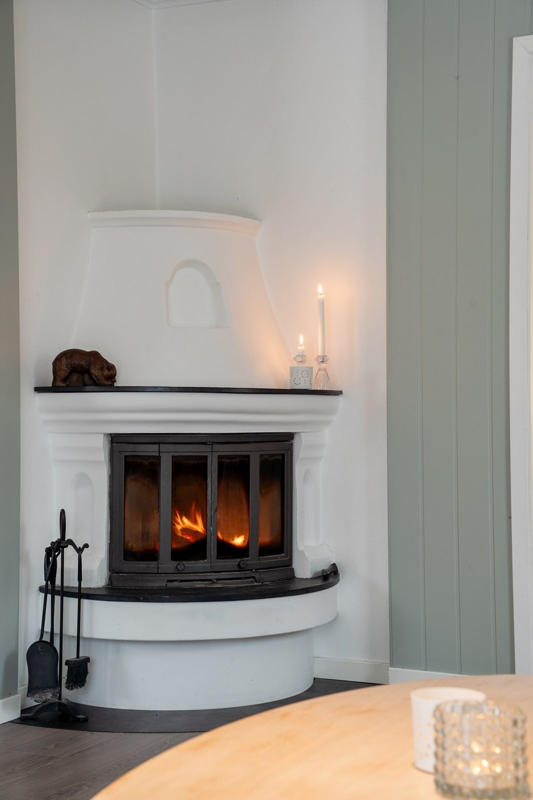 Vedovn for lun atmosfære og varme på kalde vinterdager Galleribilde