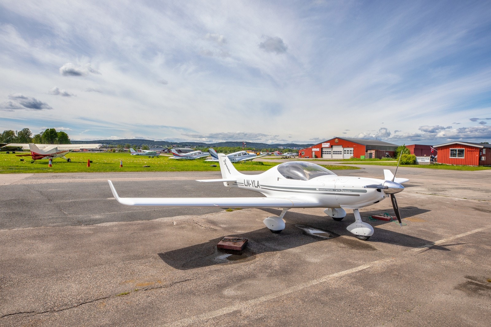 Kjeller småflyhavn. Galleribilde