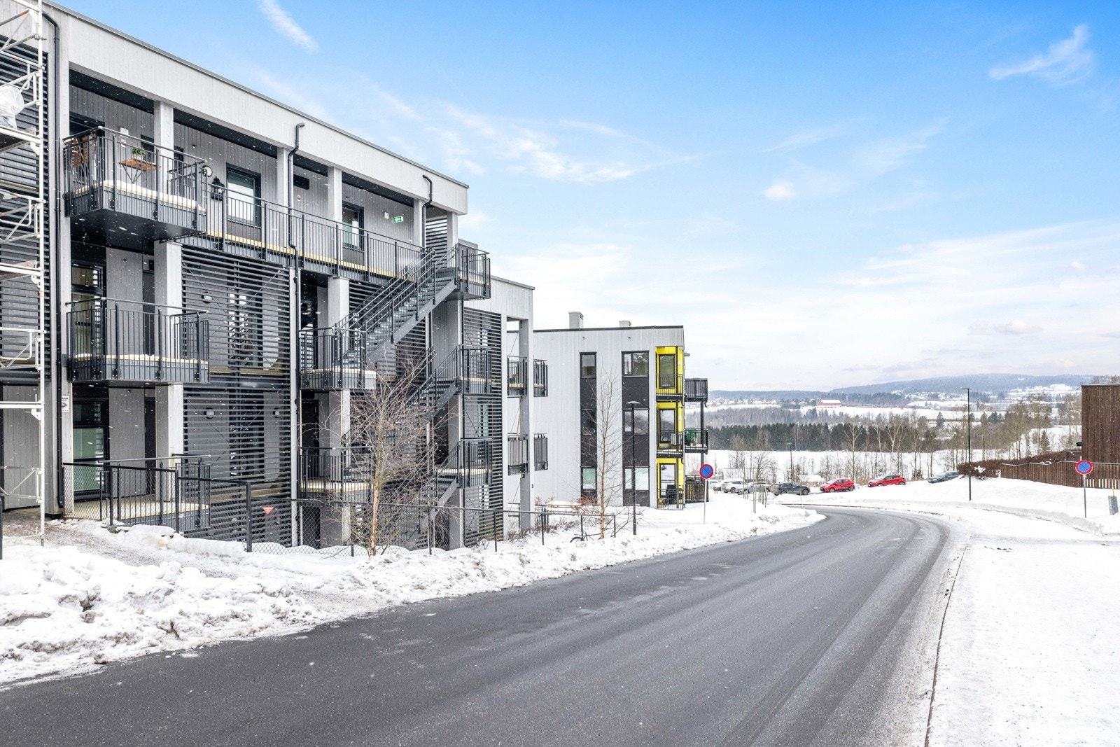 Leiligheten ble oppført i 2018. Galleribilde