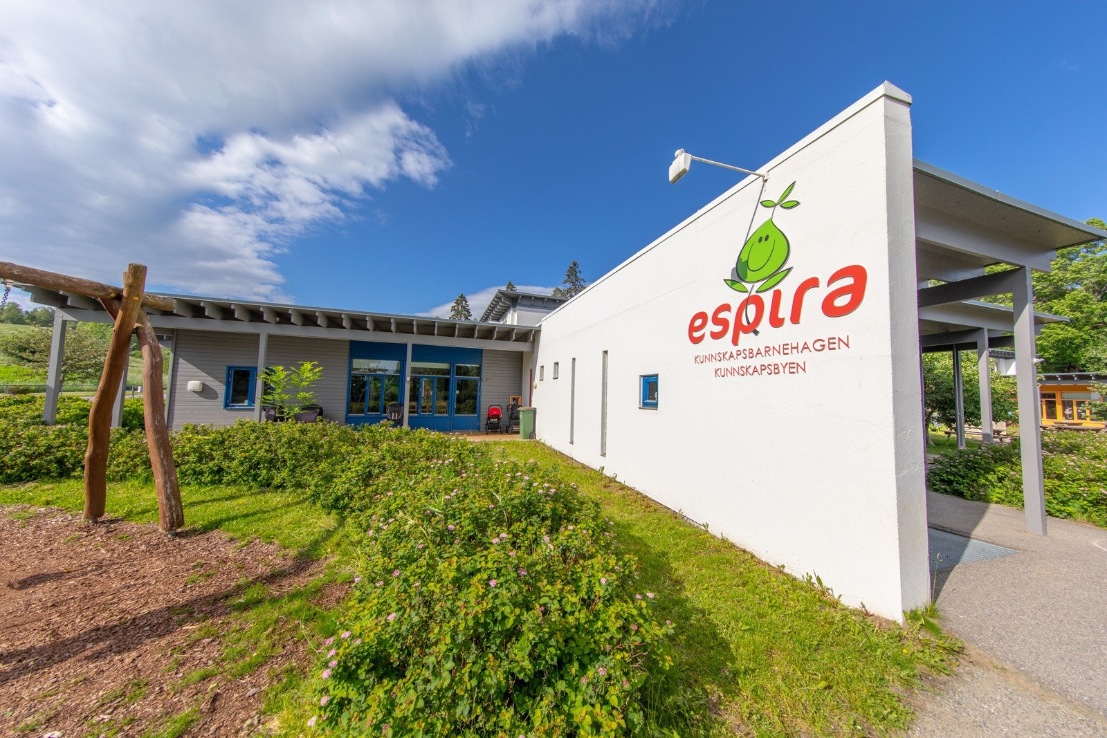 Gangavstand til Espira Kunnskapsbyen barnehage. Galleribilde