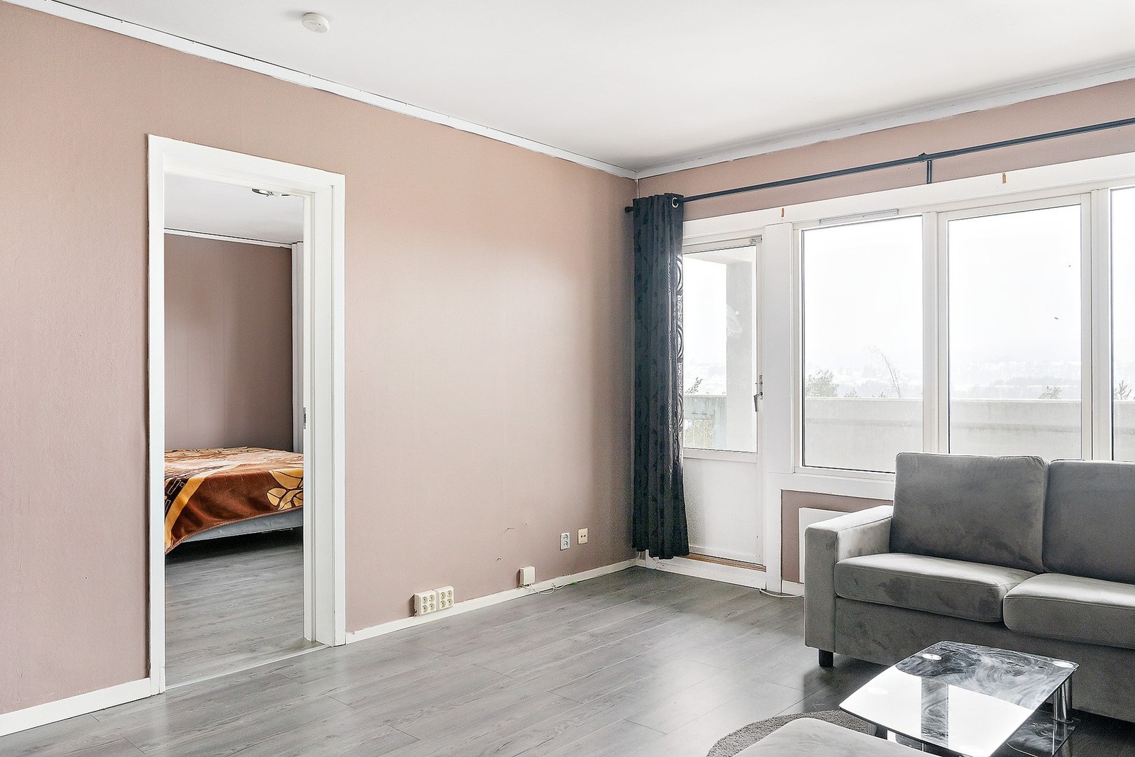 Leiligheten har to gode og romslige soverom. Galleribilde