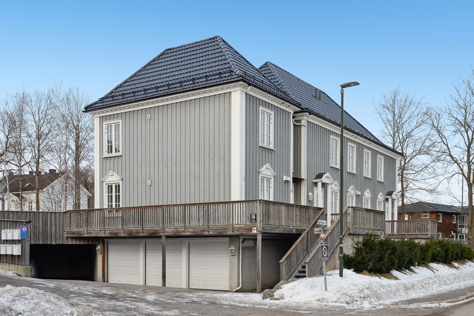 Fasadebilde av boligen. Galleribilde